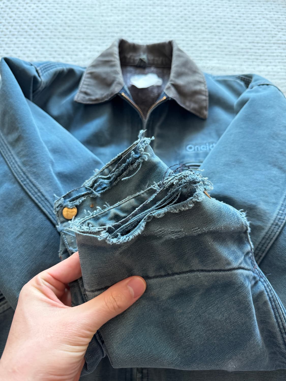 [L] 칼하트 디트로이트 자켓 j01 네이비 상품이미지3