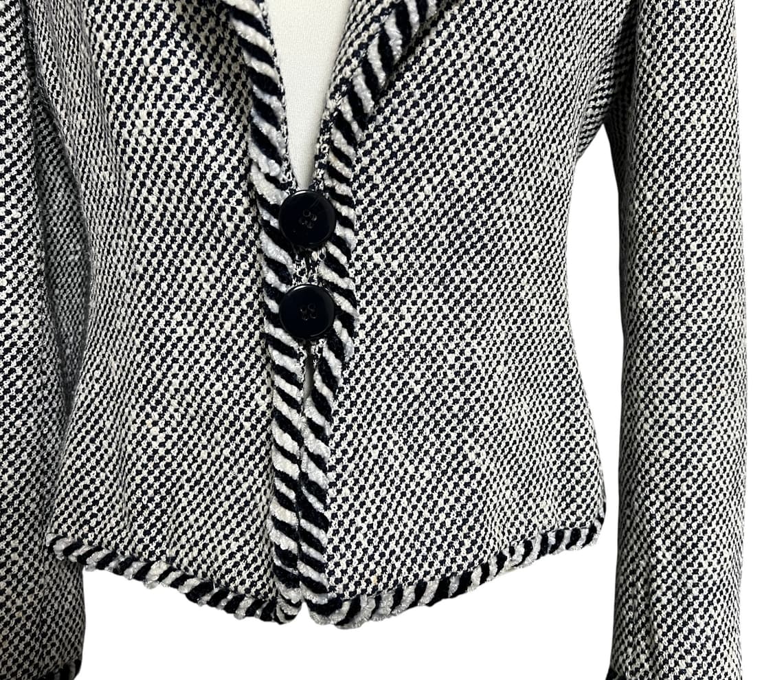 발렌티노 부티크(made in Italy) 트위드 자켓 상품이미지4