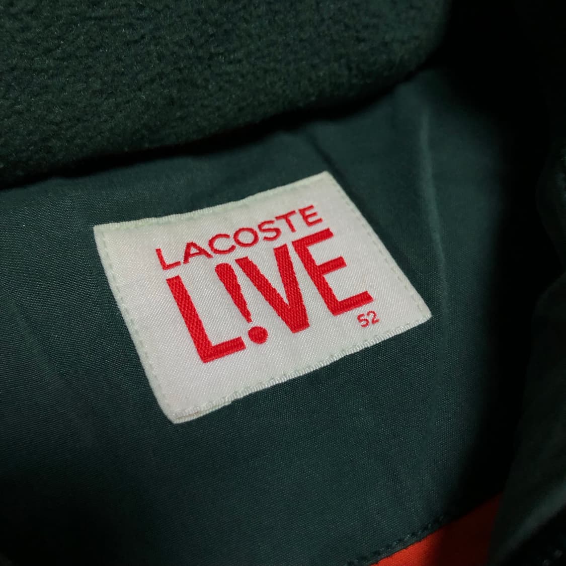 라코스테 패딩 조끼 남성용 다운 딥그린 상품이미지4