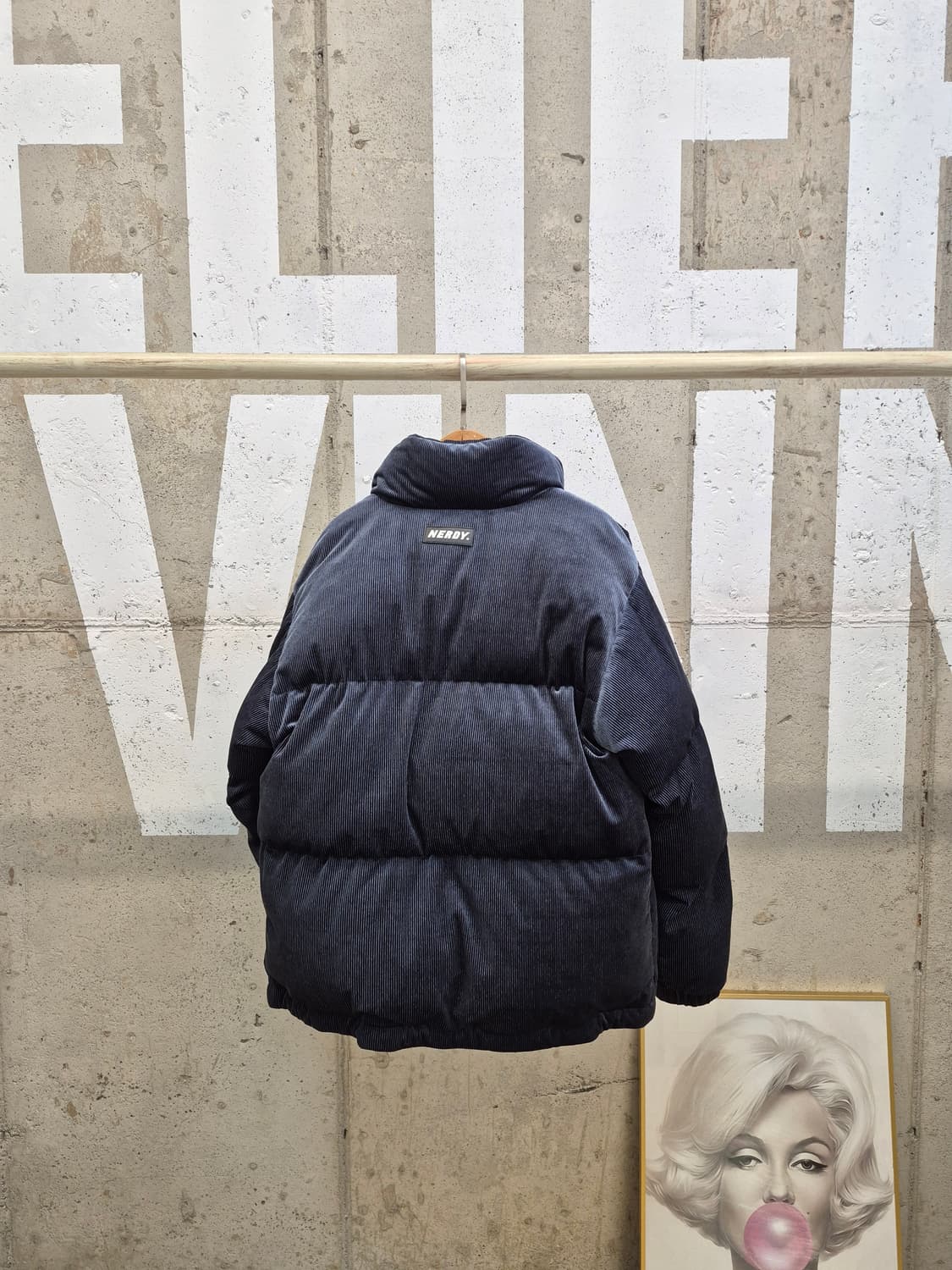 널디 큐드로이 벨벳 다운팡팡 패딩자켓 상품이미지6