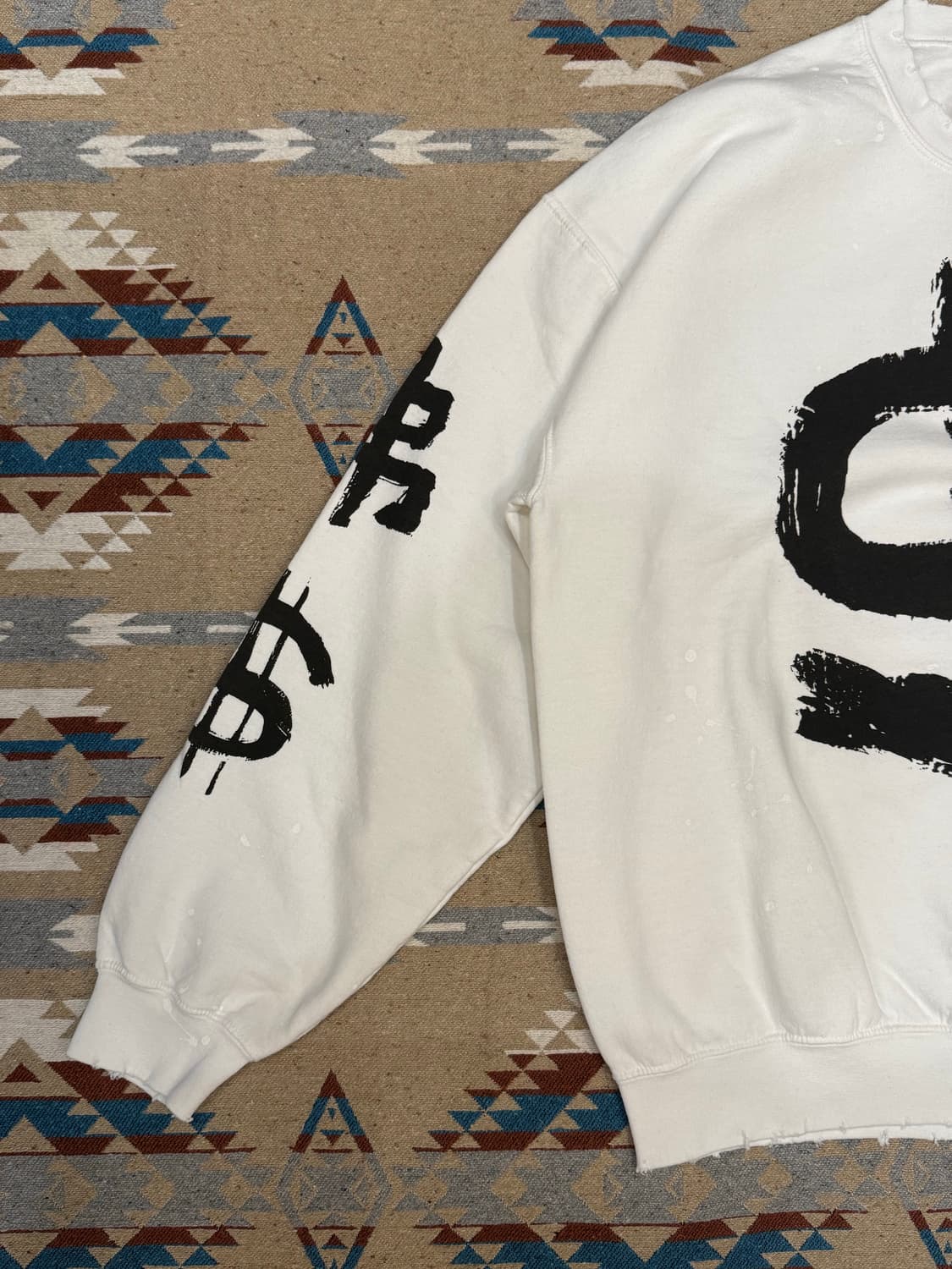 [L] 사스콰치패블릭스 빈티지 스웻 셔츠 화이트 상품이미지2