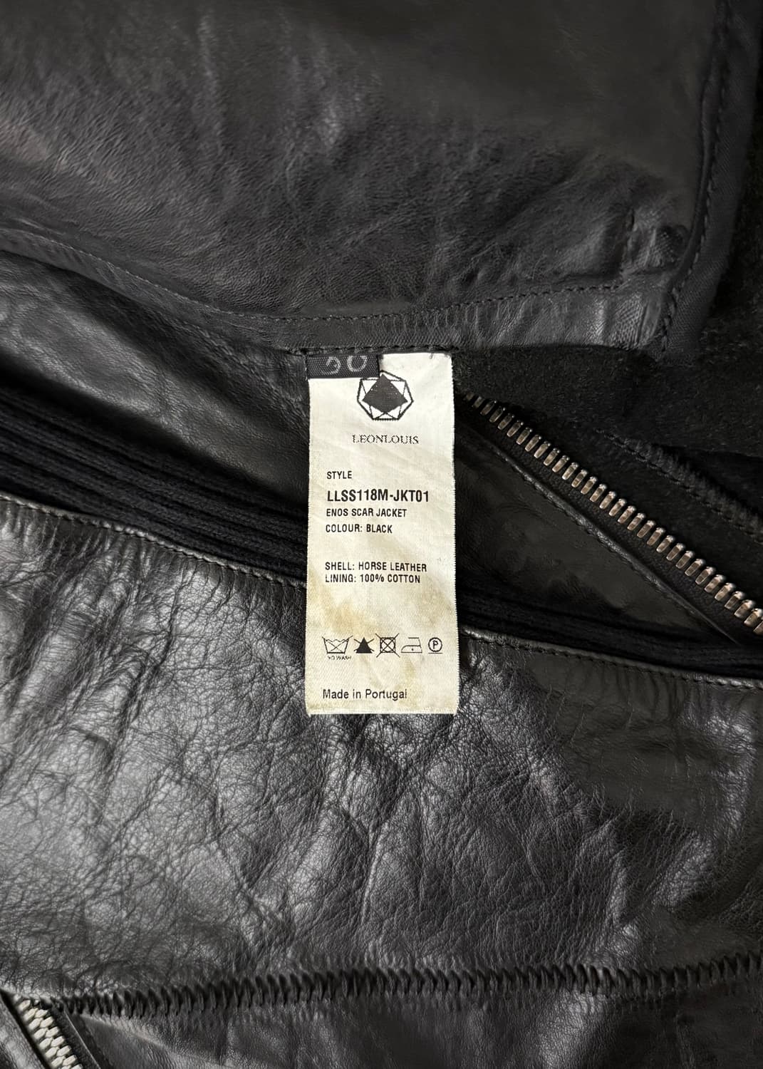 Leon Louis horse leather jacket 상품이미지9