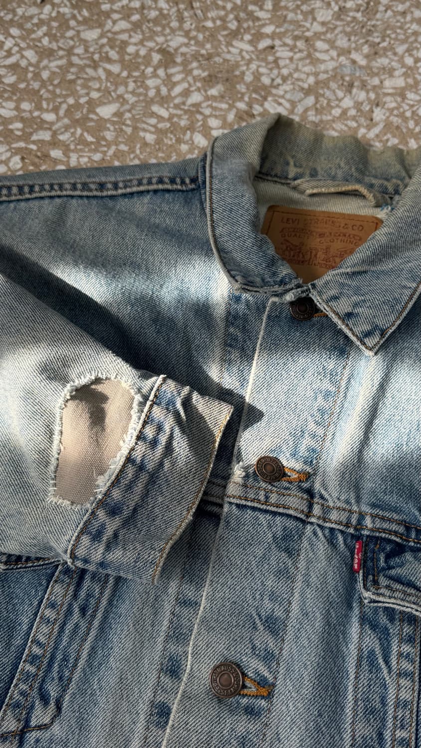 1996 Levis 70507-0389 Trucker Jacket 상품이미지6