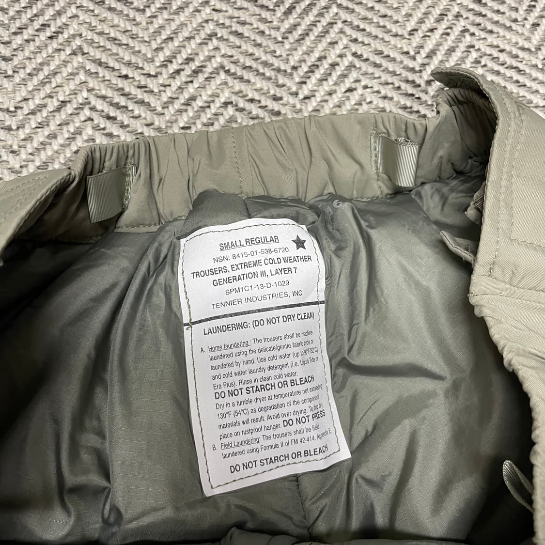 프리마로프트 바지 상품이미지3