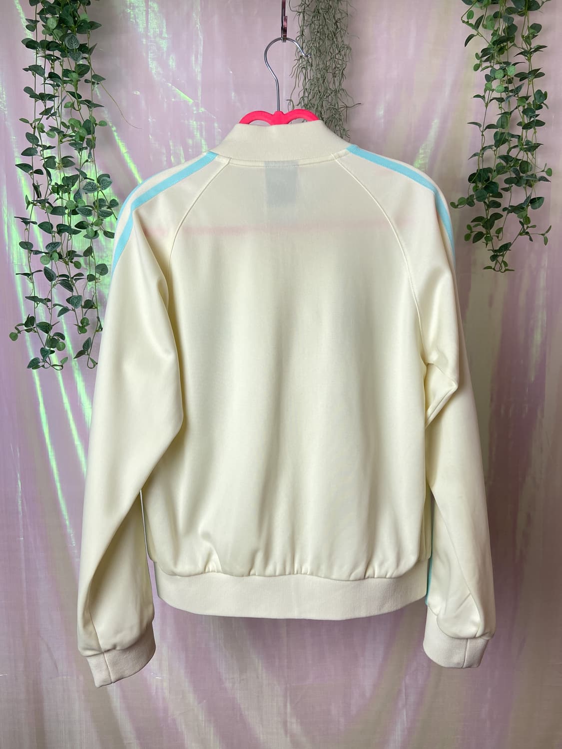 Adidas 아디다스 아이보리 하늘배색 져지 집업 상품이미지8