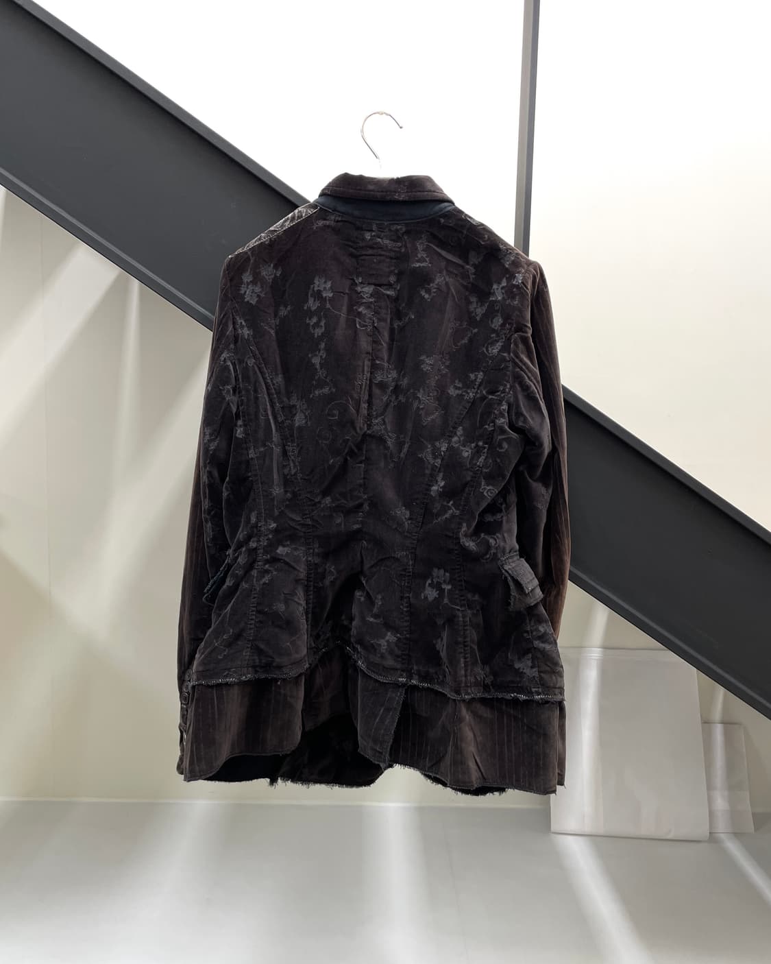 마리떼 프랑소와 저버 90s 벨벳 스티치 디테일 자켓 상품이미지3