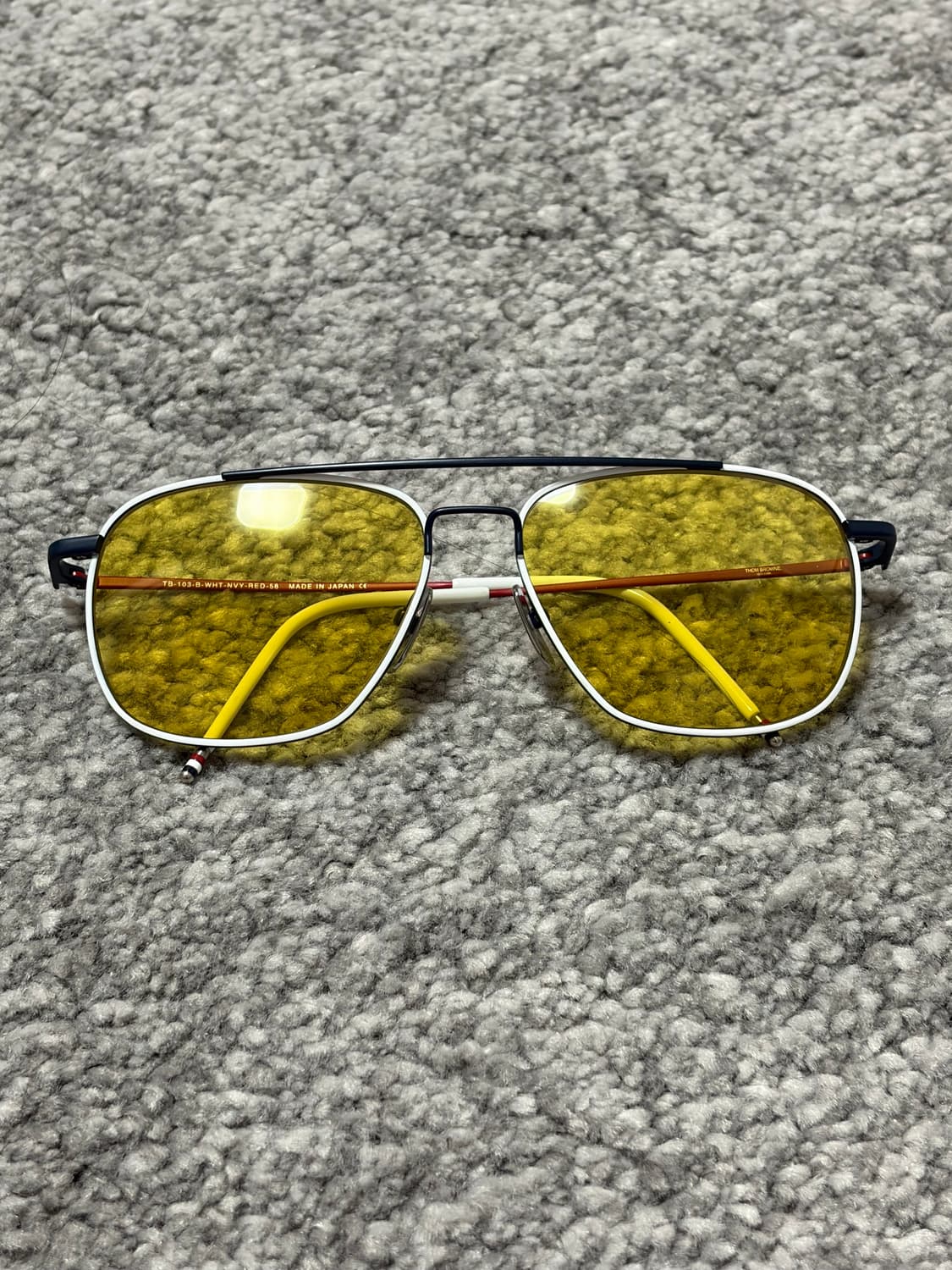 THOME BROWNE TB103B Aviator Sunglasses 상품이미지5