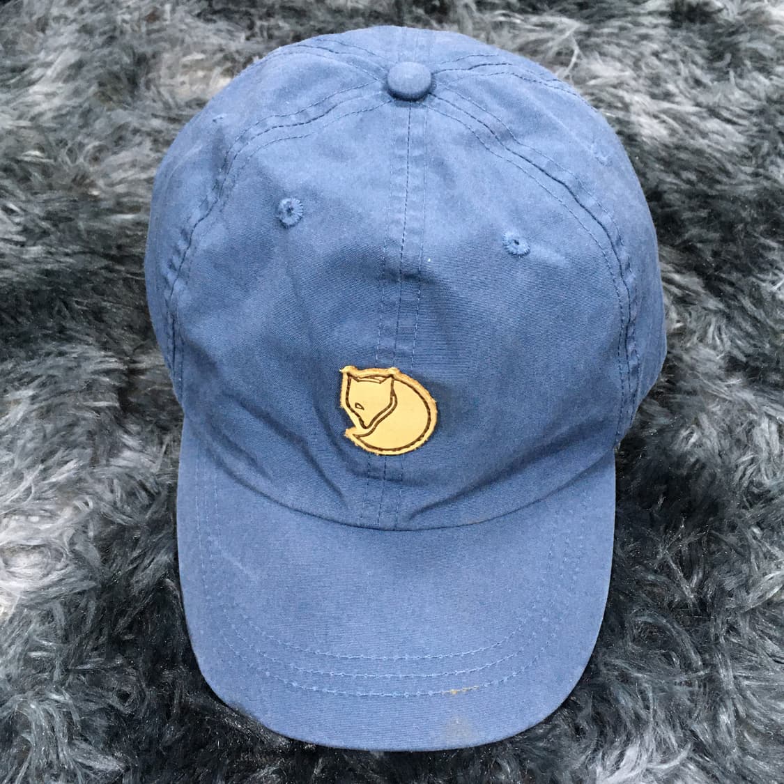 투티/0358 빈티지 블루 캡 FJALL RAVEN 벨크로 스트랩 스웨덴 상품이미지3