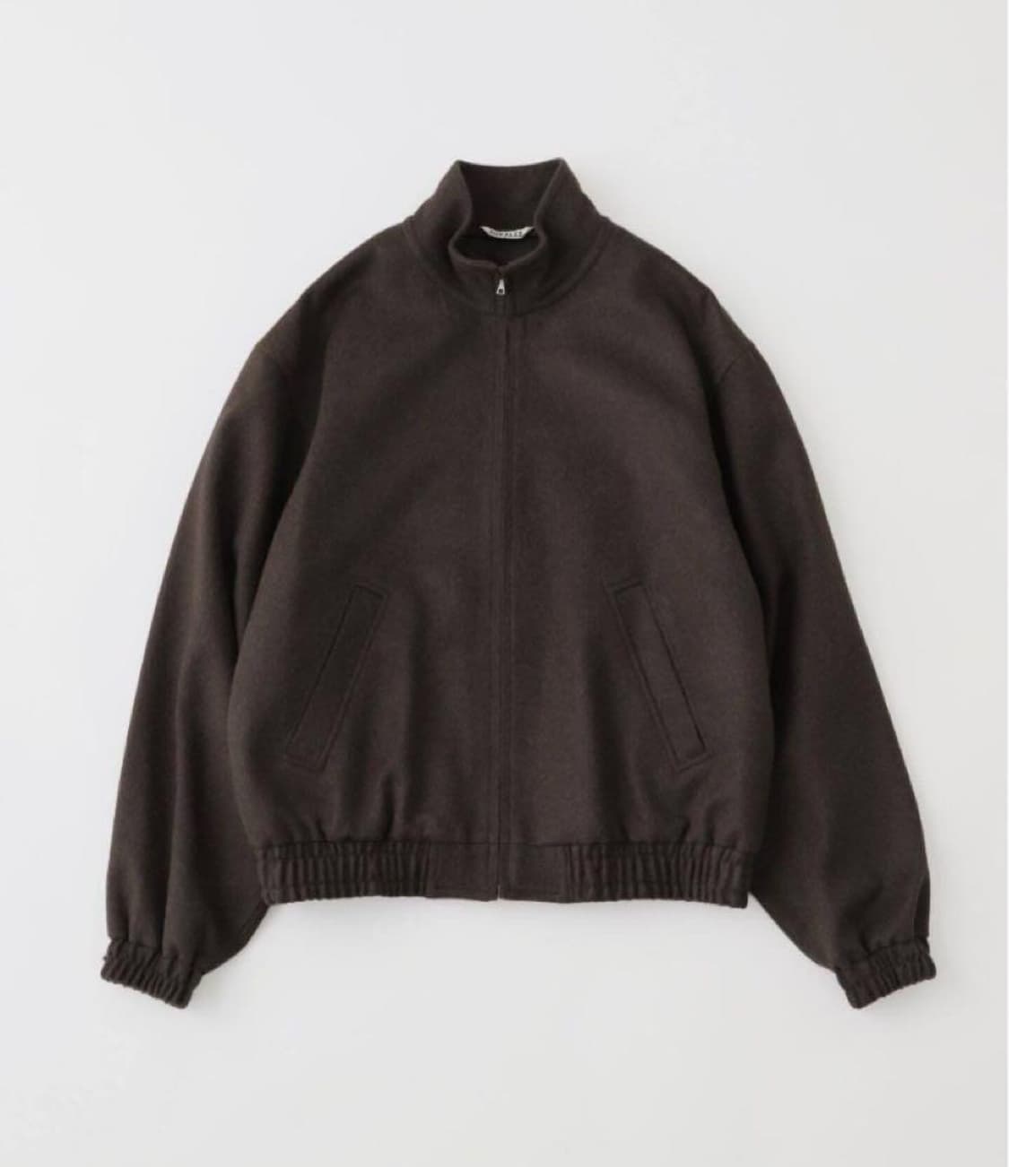 24AW 베이비 카멜 플란넬 집 블루종 상품이미지1