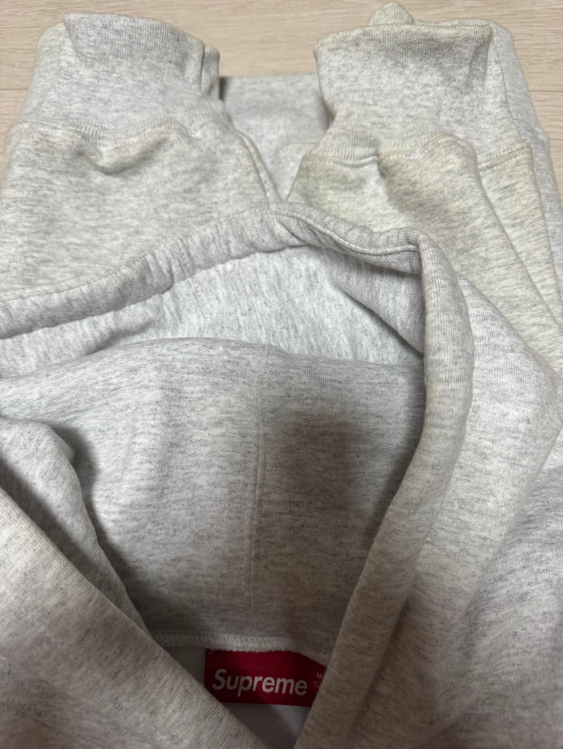 슈프림 스몰 박스 후드 스웨트셔츠 애쉬 그레이 - 24FW(XL) 상품이미지5