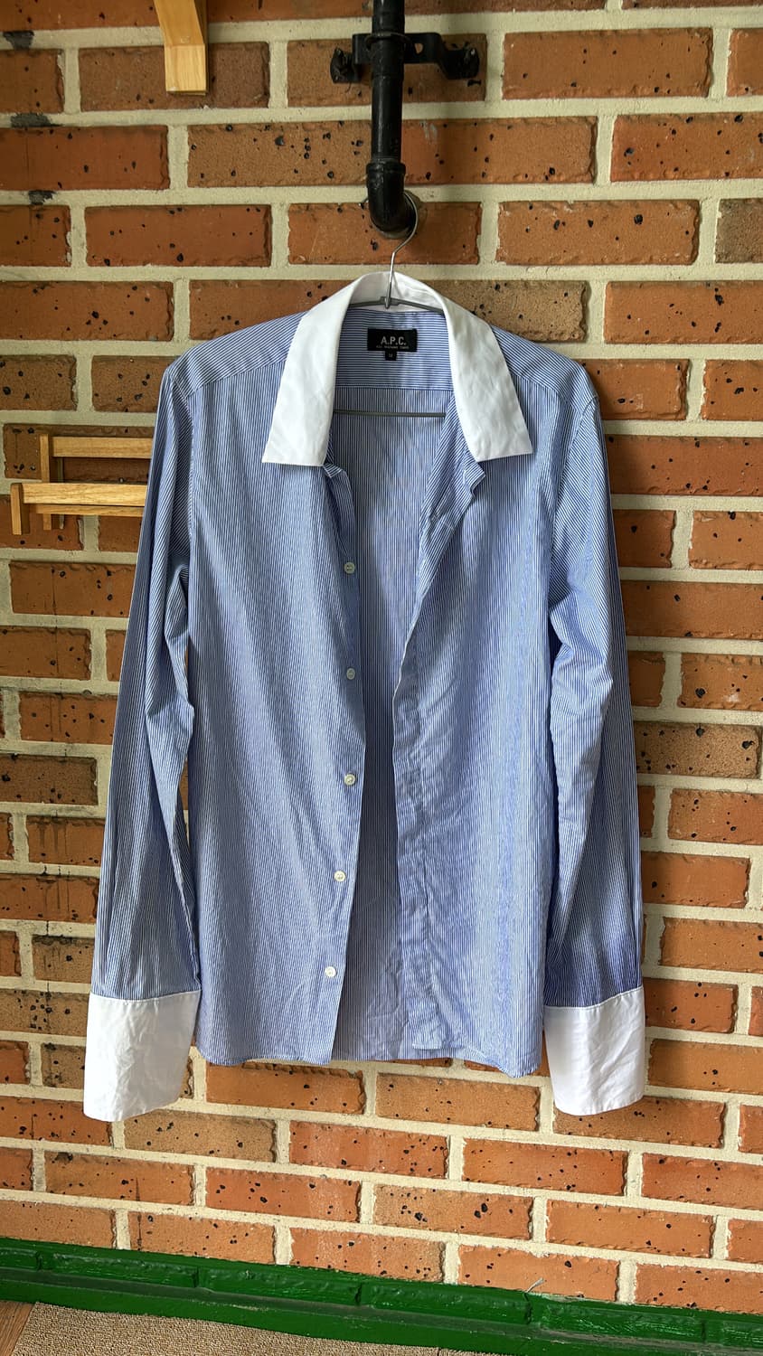 A.P.C 아페쎄 빅카라 빅슬리브 셔츠 상품이미지2