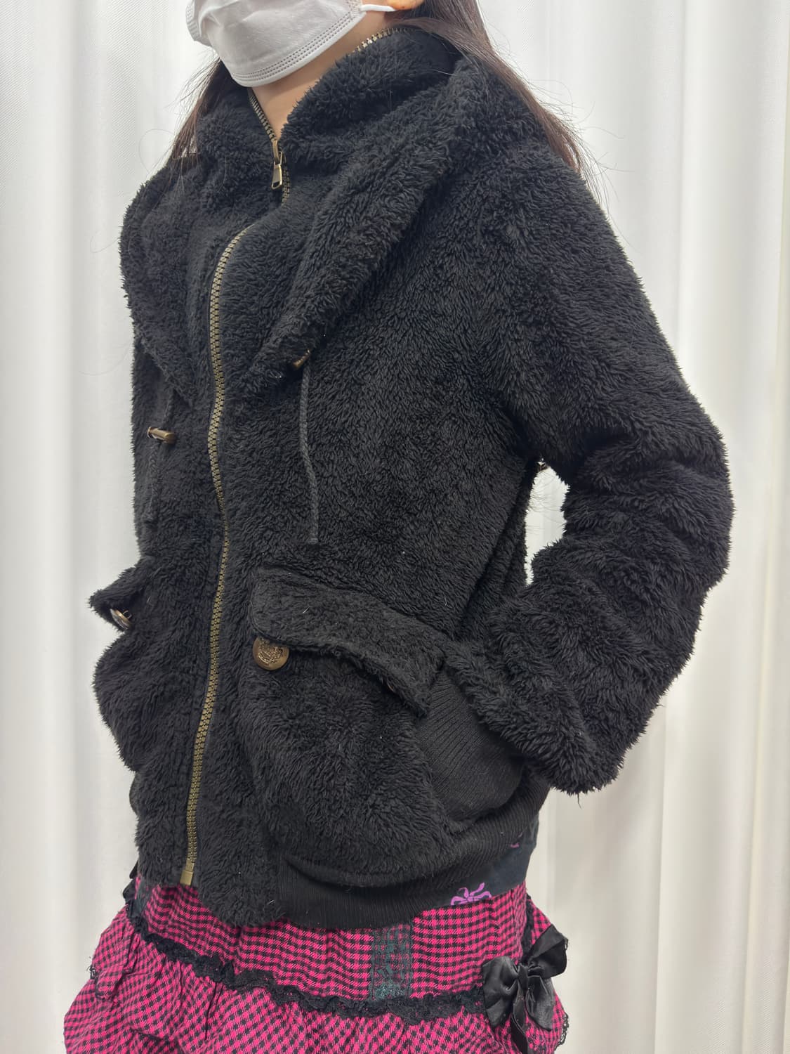 fur hood jacket 상품이미지3