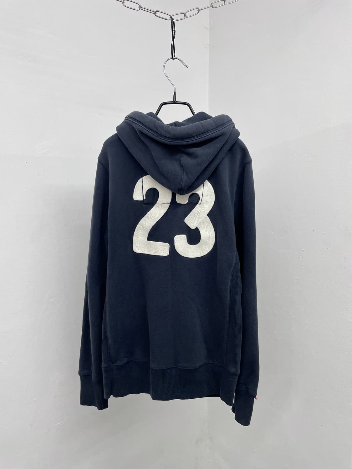 수퍼드라이 네이비 패치 헤비 후드집업  상품이미지9