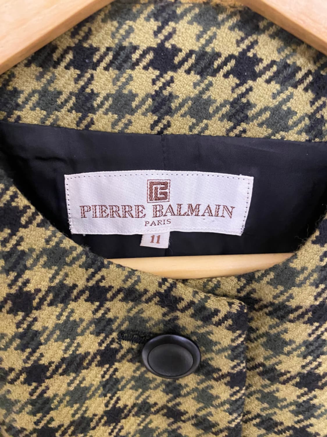 80's BALMAIN gun club check set up 상품이미지6