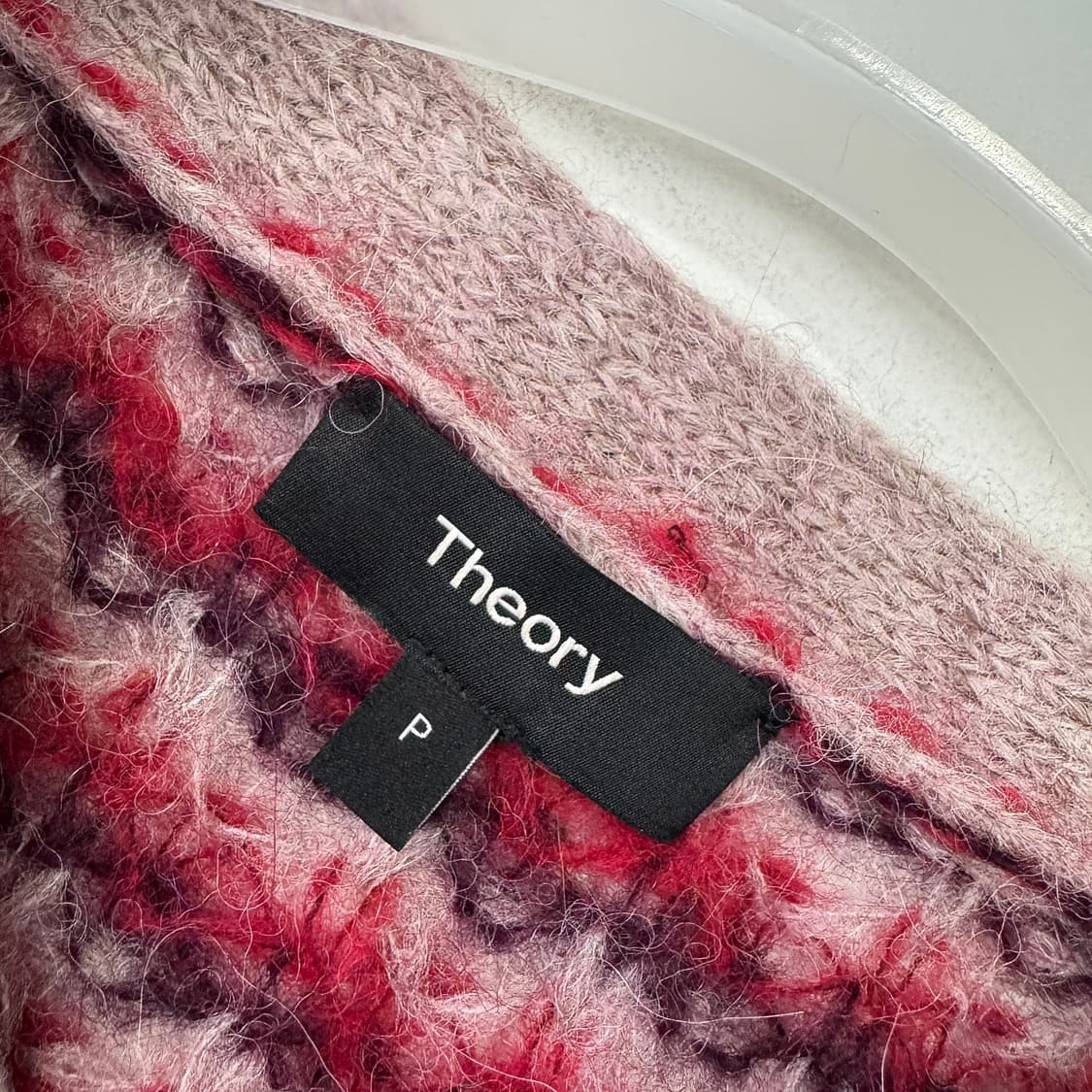 띠어리 알파카 스트라이프 니트 스웨터 상품이미지4