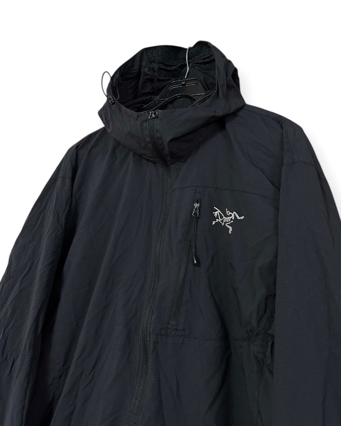 아크테릭스 블랙 아노락 바람막이 상품이미지3