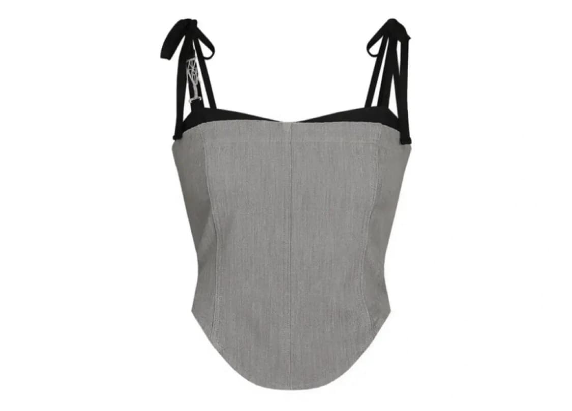 카시코 kashiko Layered Corset 코르셋 탑 상품이미지1