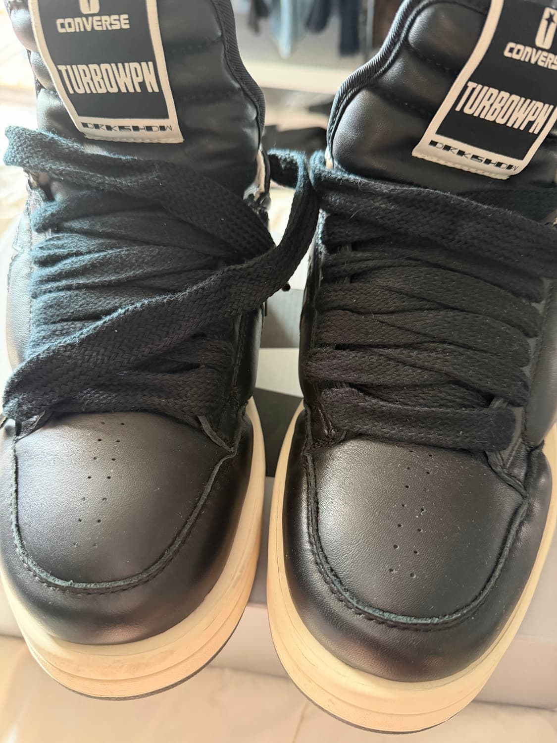 컨버스 릭오웬스 다크쉐도우 터보웨폰 로우 상품이미지10