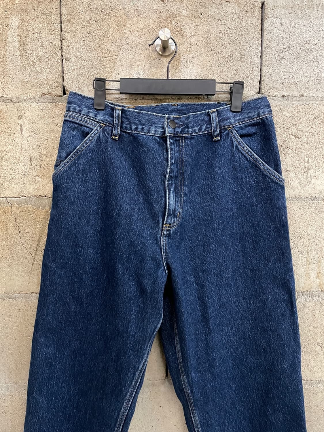 칼하트 윕 싱글니 카펜터 데님 팬츠 상품이미지3