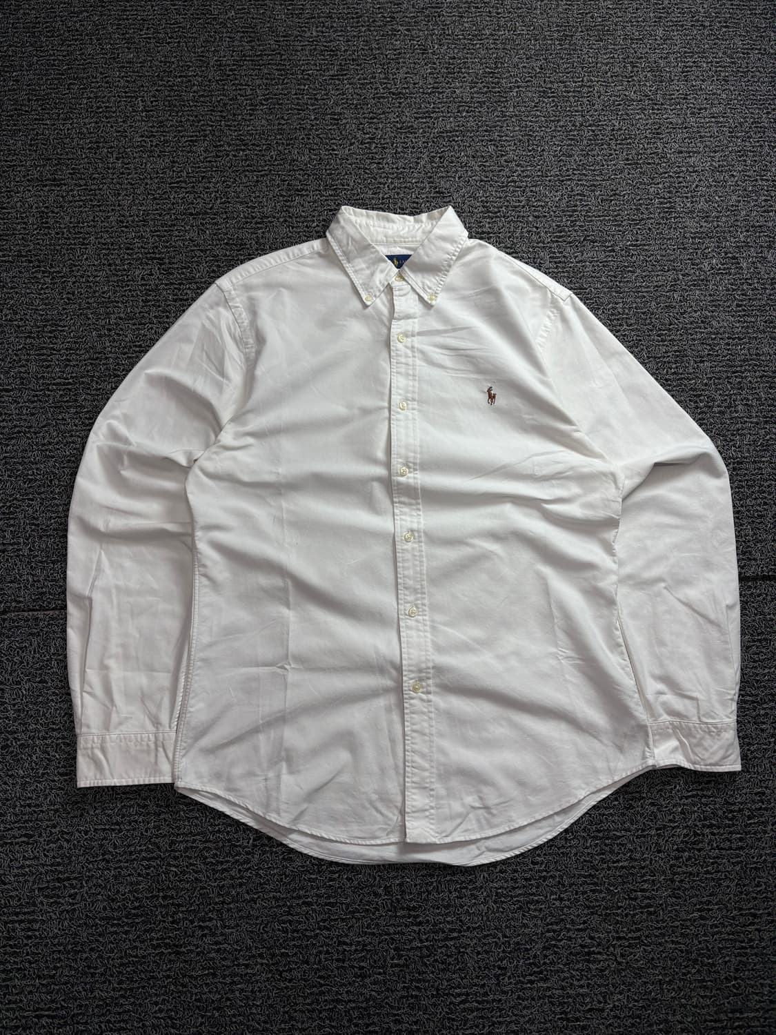 폴로 랄프로렌 신형 포니로고 옥스포드 박시핏 셔츠 화이트  1688 상품이미지2