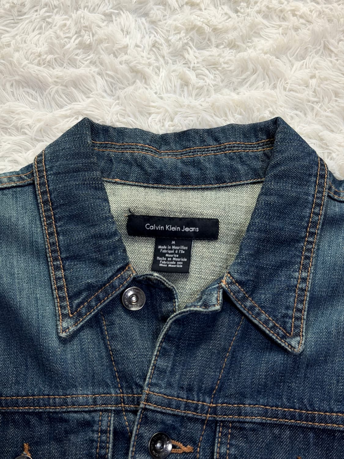 캘빈클라인 데님 청자켓 상품이미지2