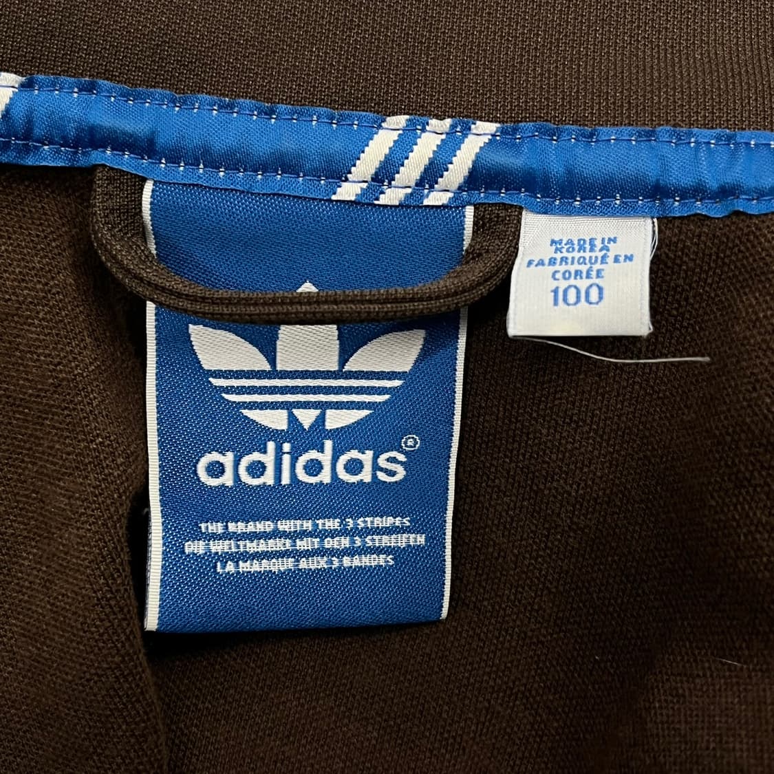 아디다스 브라운 민트 하늘 초코민트 유로파 져지 트랙탑 100 상품이미지5