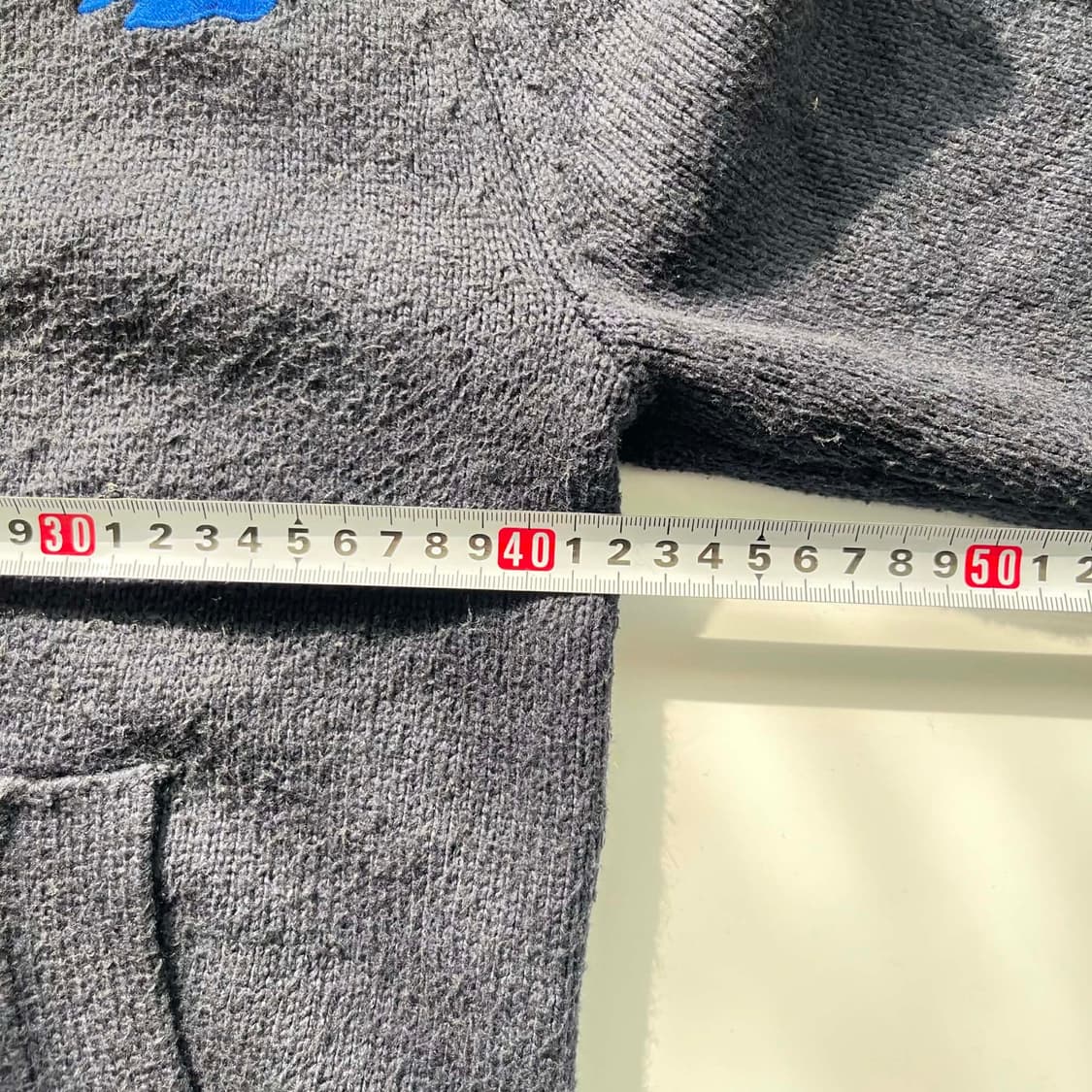 홀리스터 y2k 여리핏 네이비 걸즈 니트 집업(L) 상품이미지6