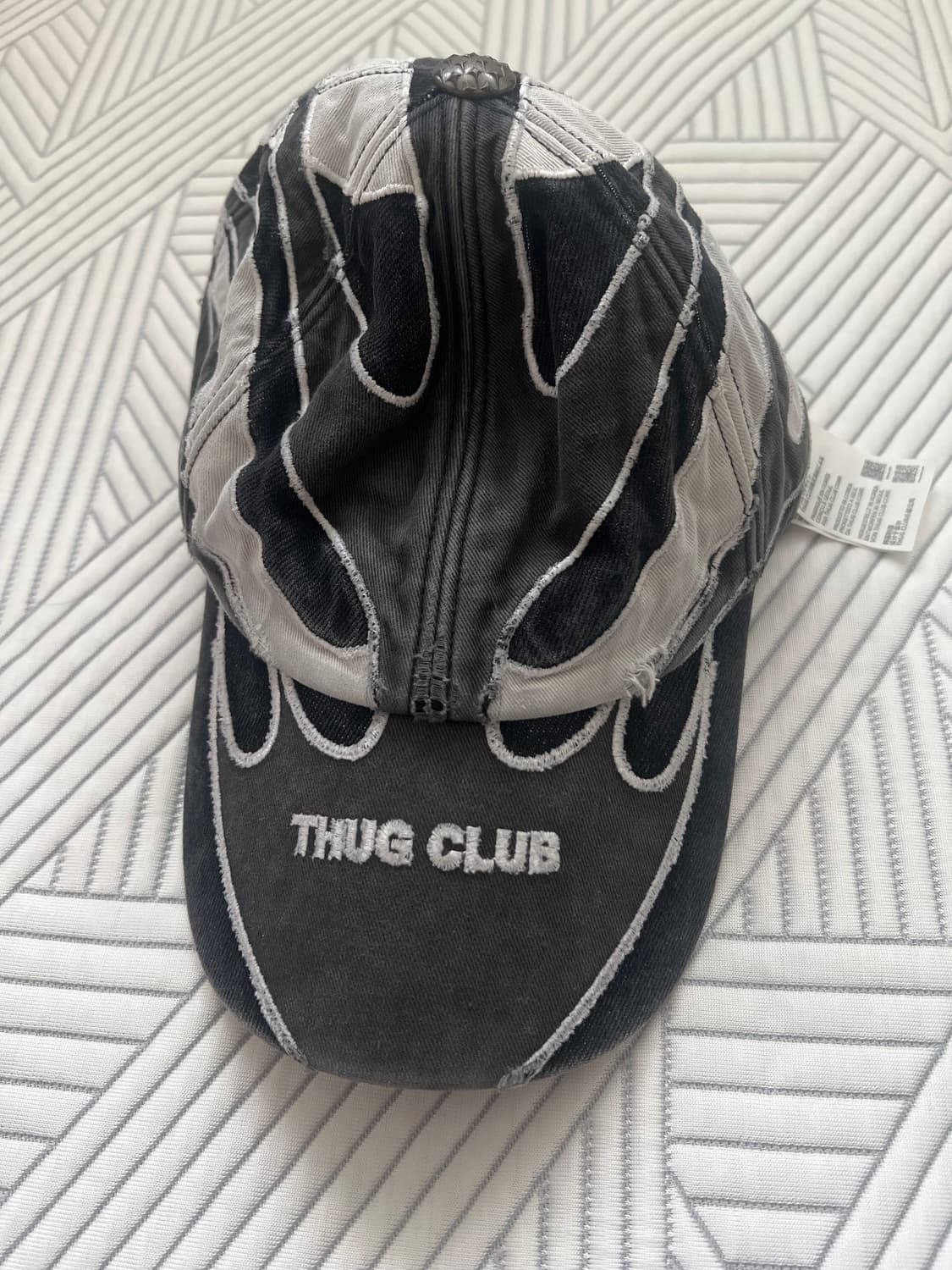 Thug club chopper cap blac 떠그클럽 초퍼캡 불모자 상품이미지1