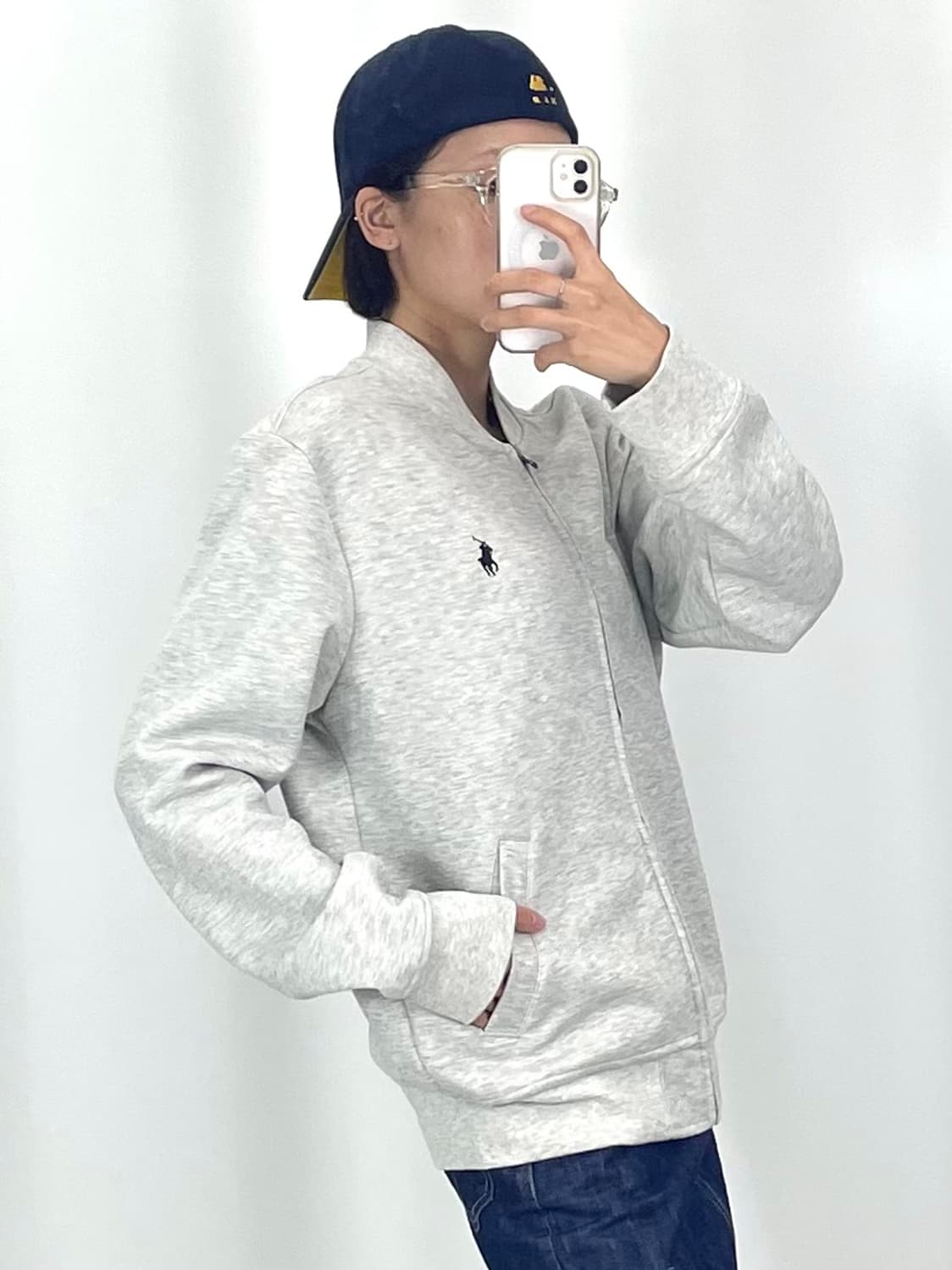  [L]폴로 그레이 집업 상품이미지2