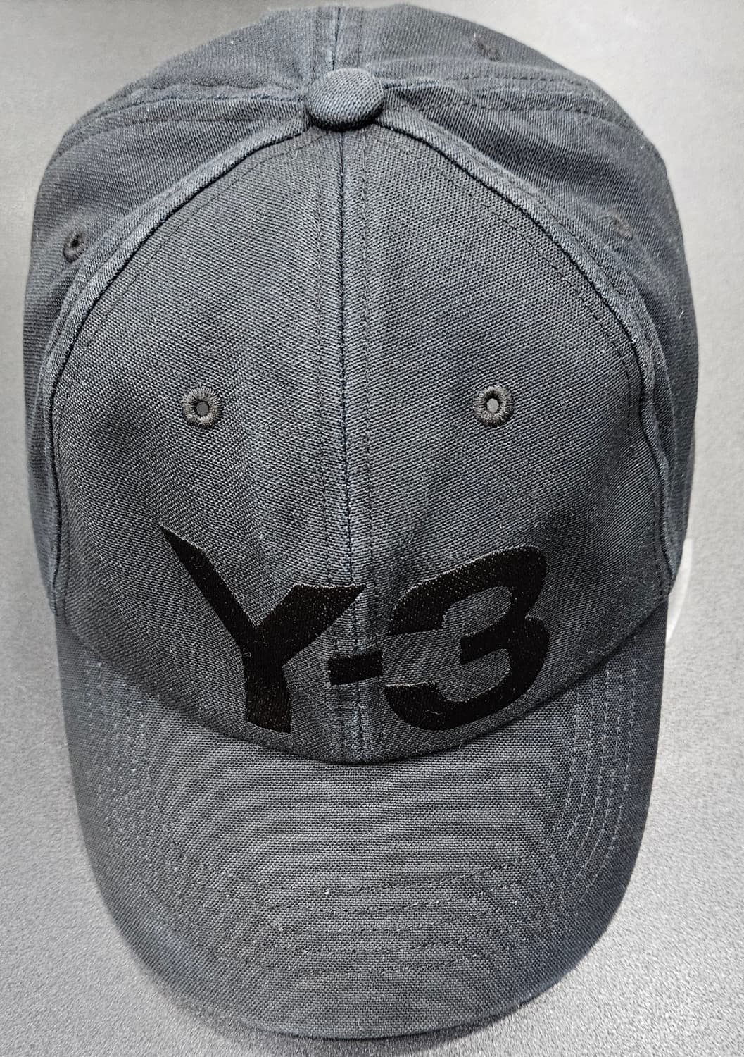Y-3 클래식 자수 로고 캡 블랙 상품이미지1