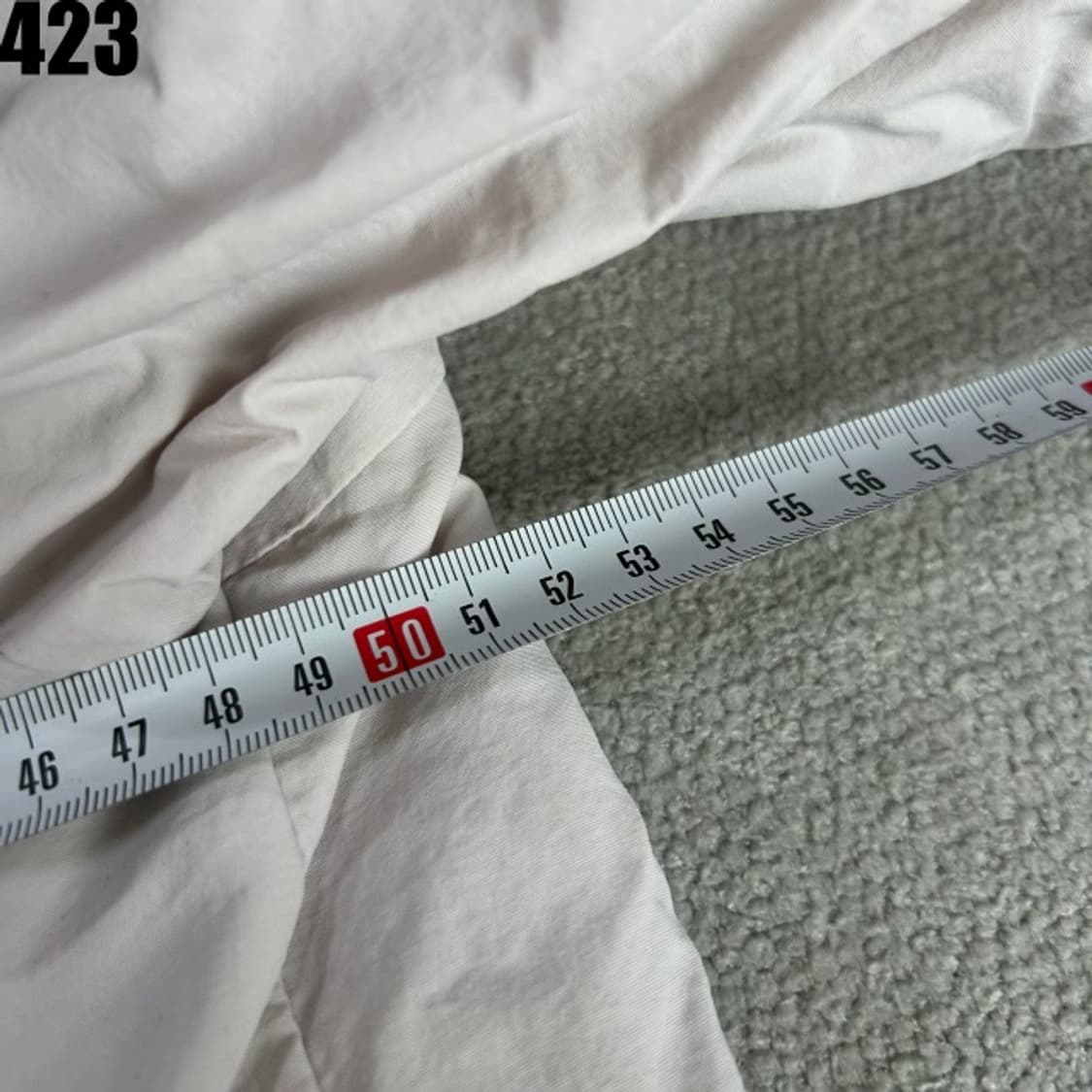 노스페이스 바람막이 화이트 신형 후드 자켓 L 상품이미지5