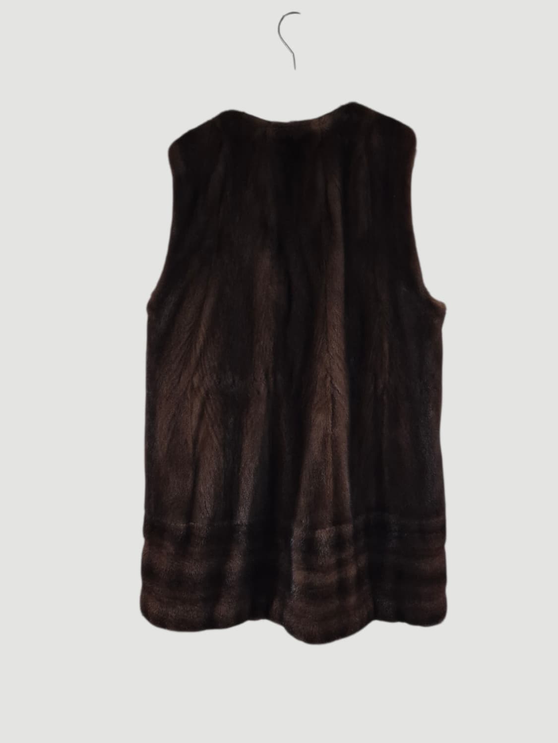 Hanyang 빈티지 y2k 밍크털 조끼 코트 Women 상품이미지3