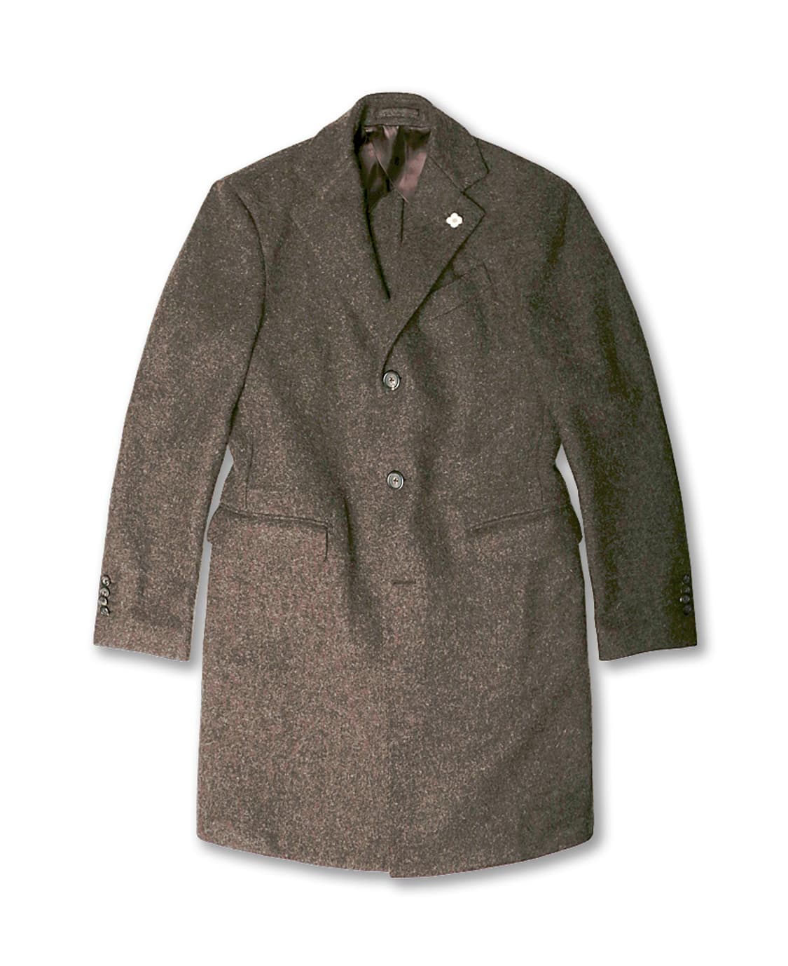 라르디니 [Lardini] 브라운 울 스탠다드 싱글 코트 상품이미지1