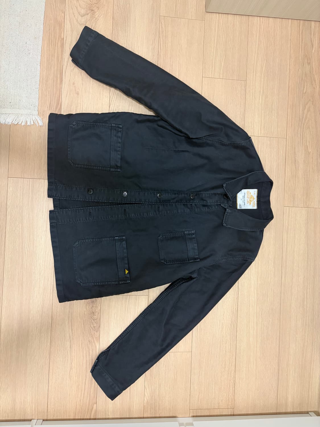 (52, xl)르몽생미셸 몰스킨 워시드블랙 상품이미지1