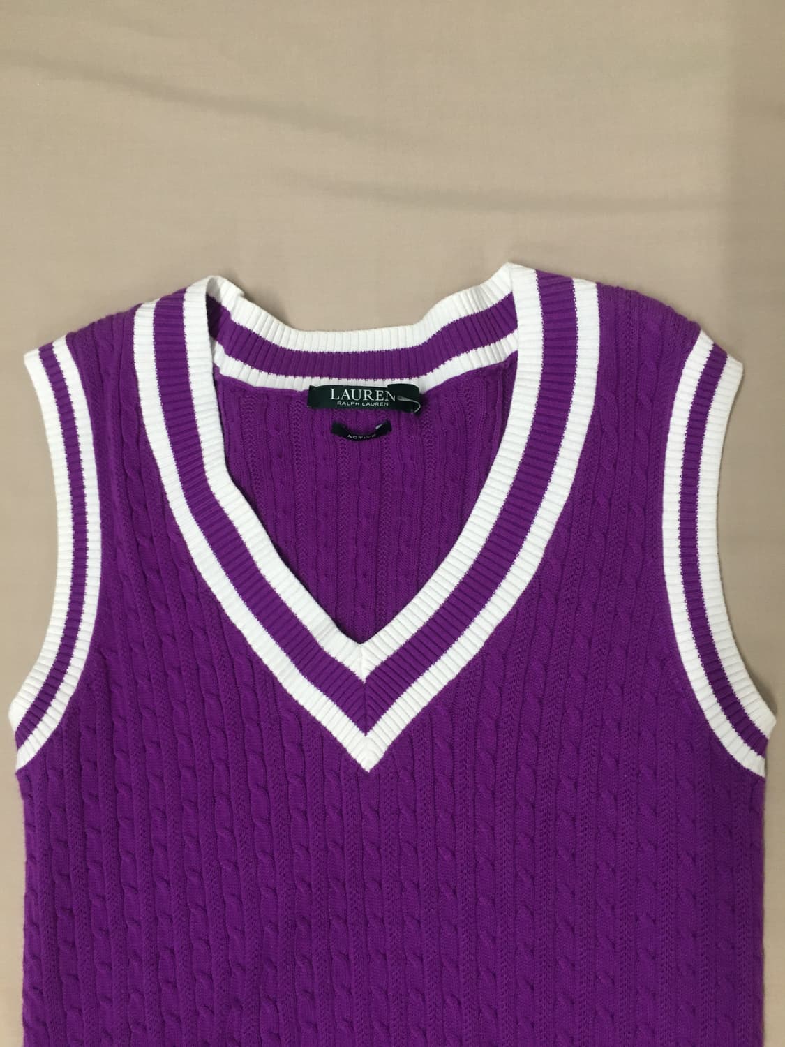 급처! 로렌 랄프로렌 니트 베스트 상품이미지3