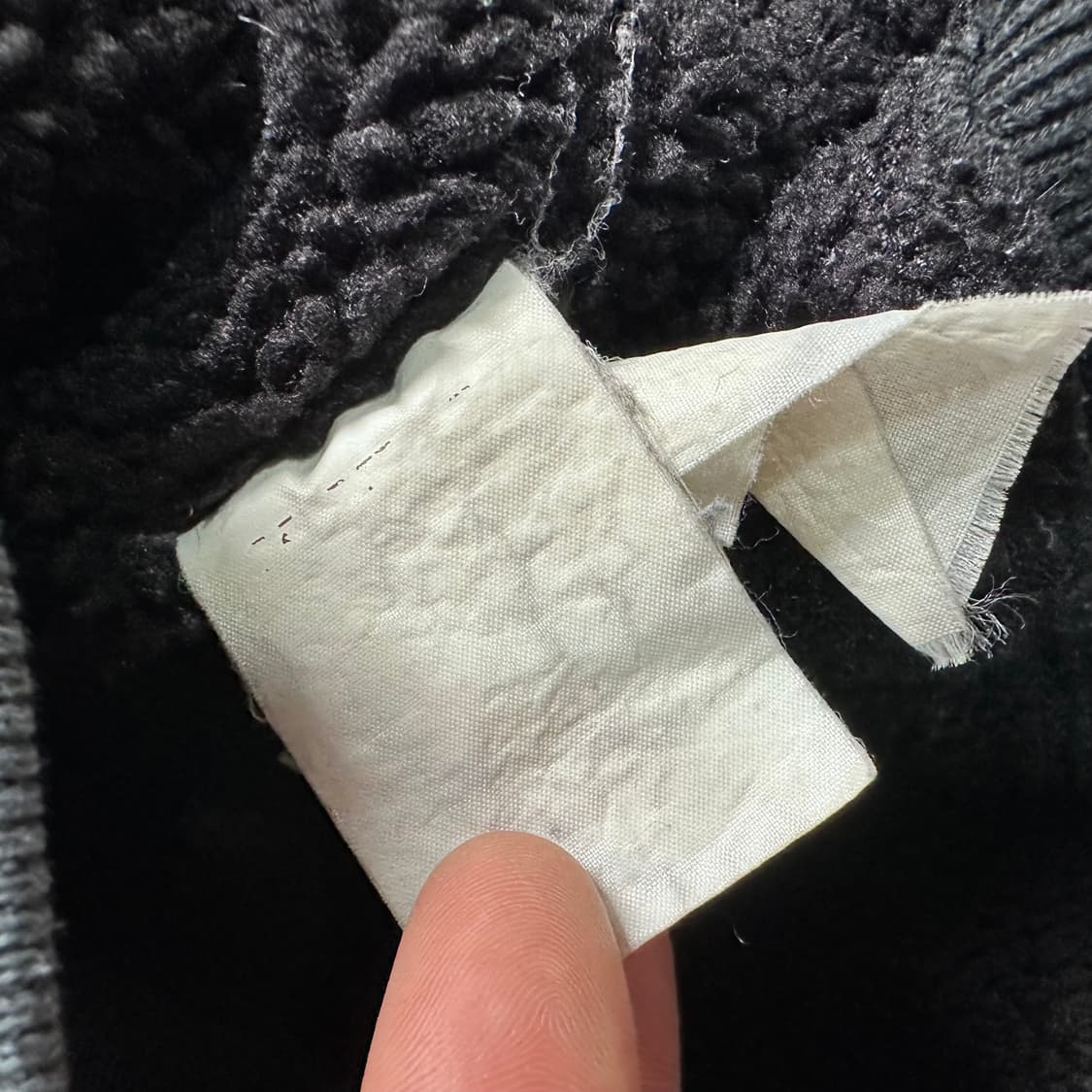 폴로 랄프로렌 블랙 양털 스키패치 후드집업  상품이미지6