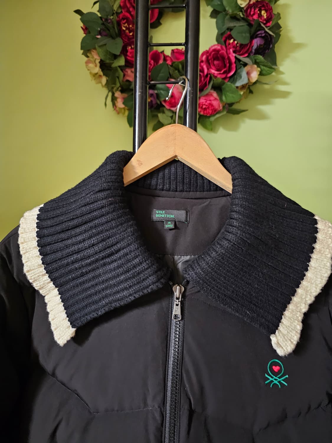 베네통 세일러카라 구스다운 패딩(2023년) 상품이미지2