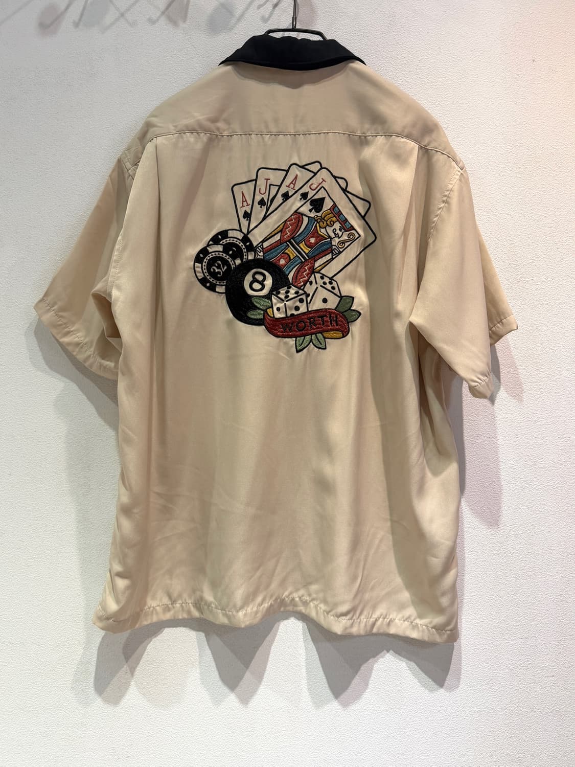 Back Number Vintage 8-Ball Bowling Shirt 상품이미지1