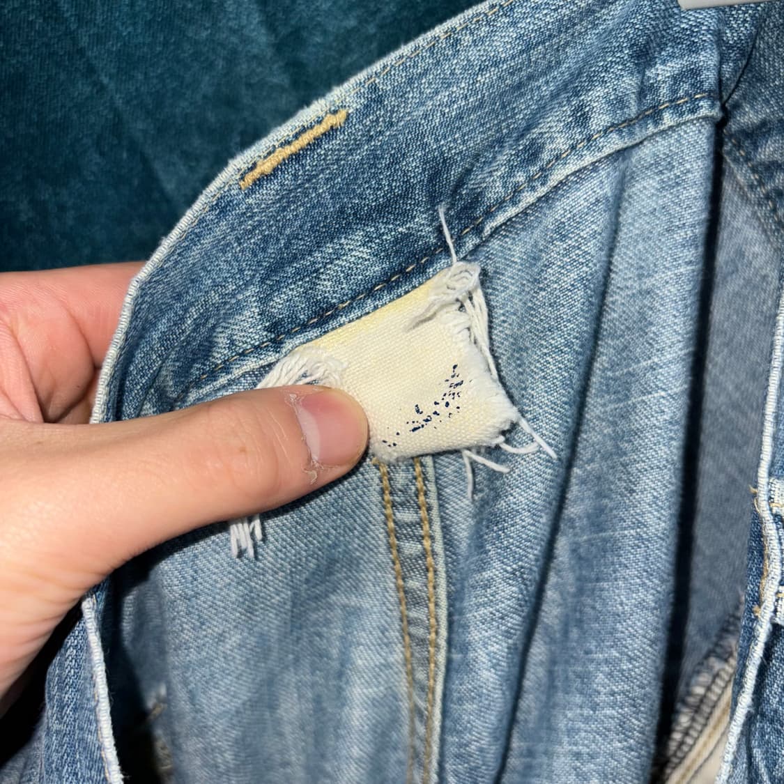 (36) MAD HECTIC 와이드 데님 팬츠 상품이미지6