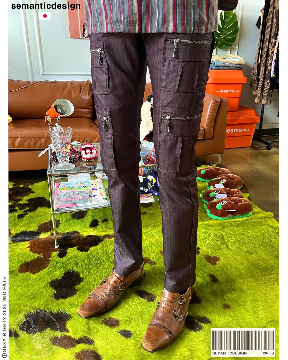 Semanticdesign Multi Cargo Pocket Pants 상품이미지1