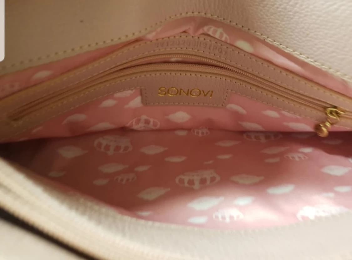 소노비 연핑크 가방 상품이미지3