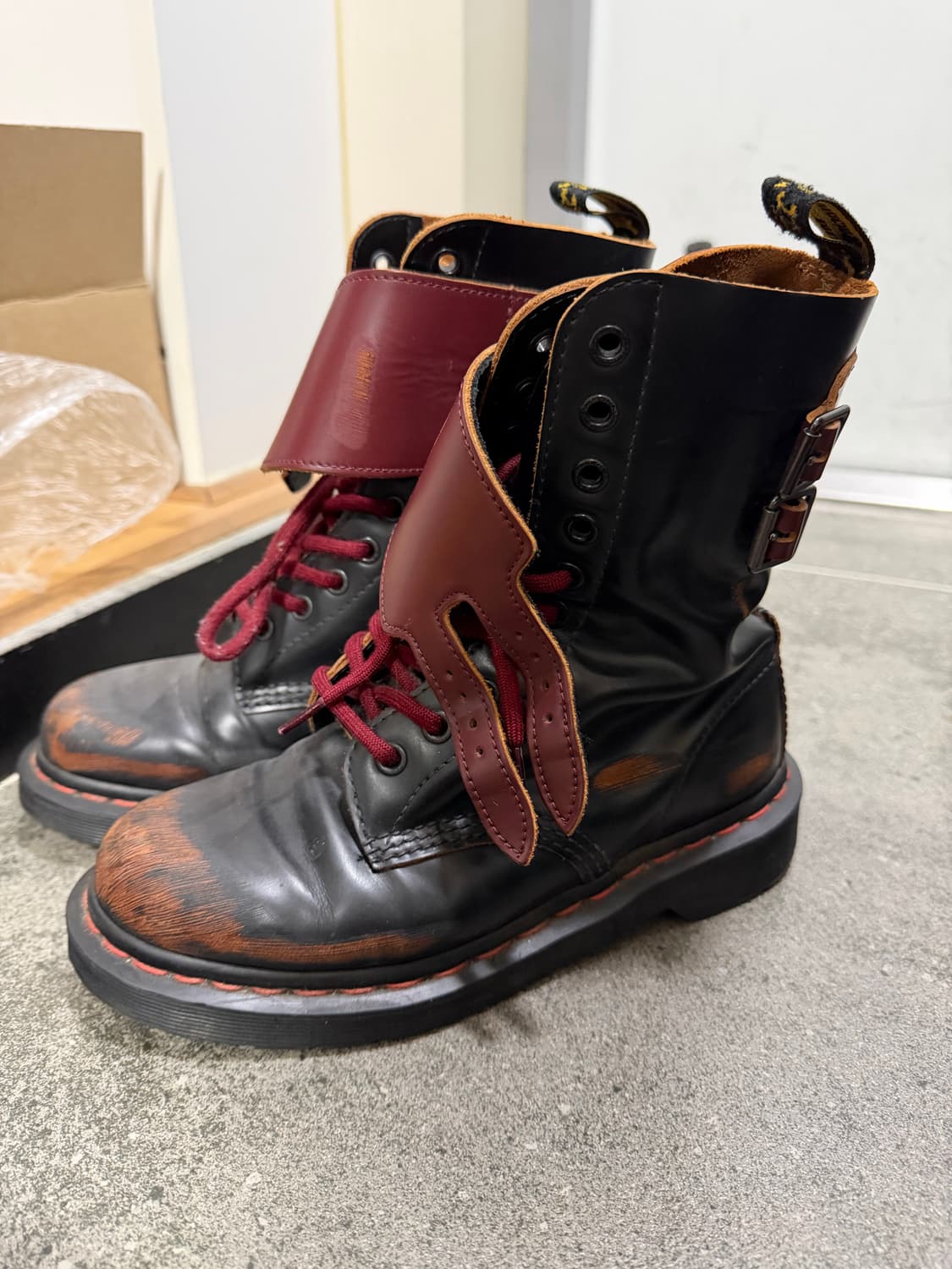 닥터마틴 켄트앤커웬 한정 콜라보 10홀 230사이즈 상품이미지3