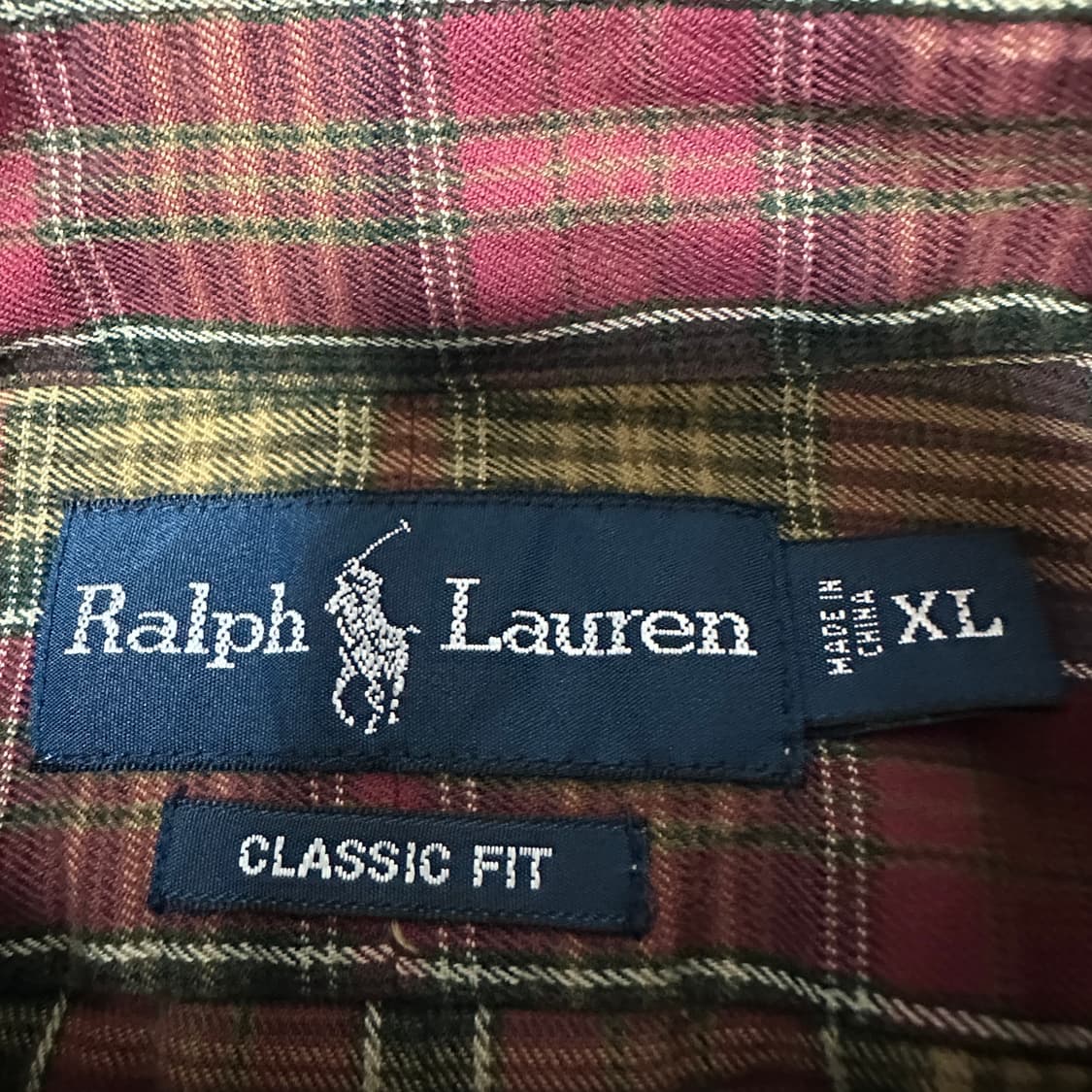 POLO RALPH LAUREN classic check shirt 상품이미지4