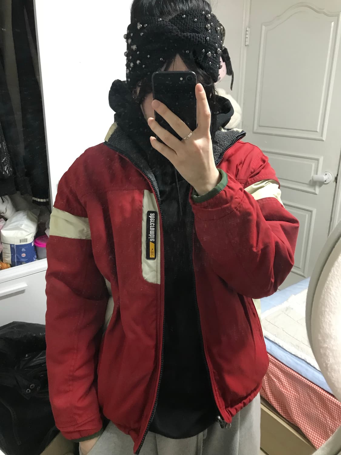 아베크롬비 2way 후리스 자켓 상품이미지2