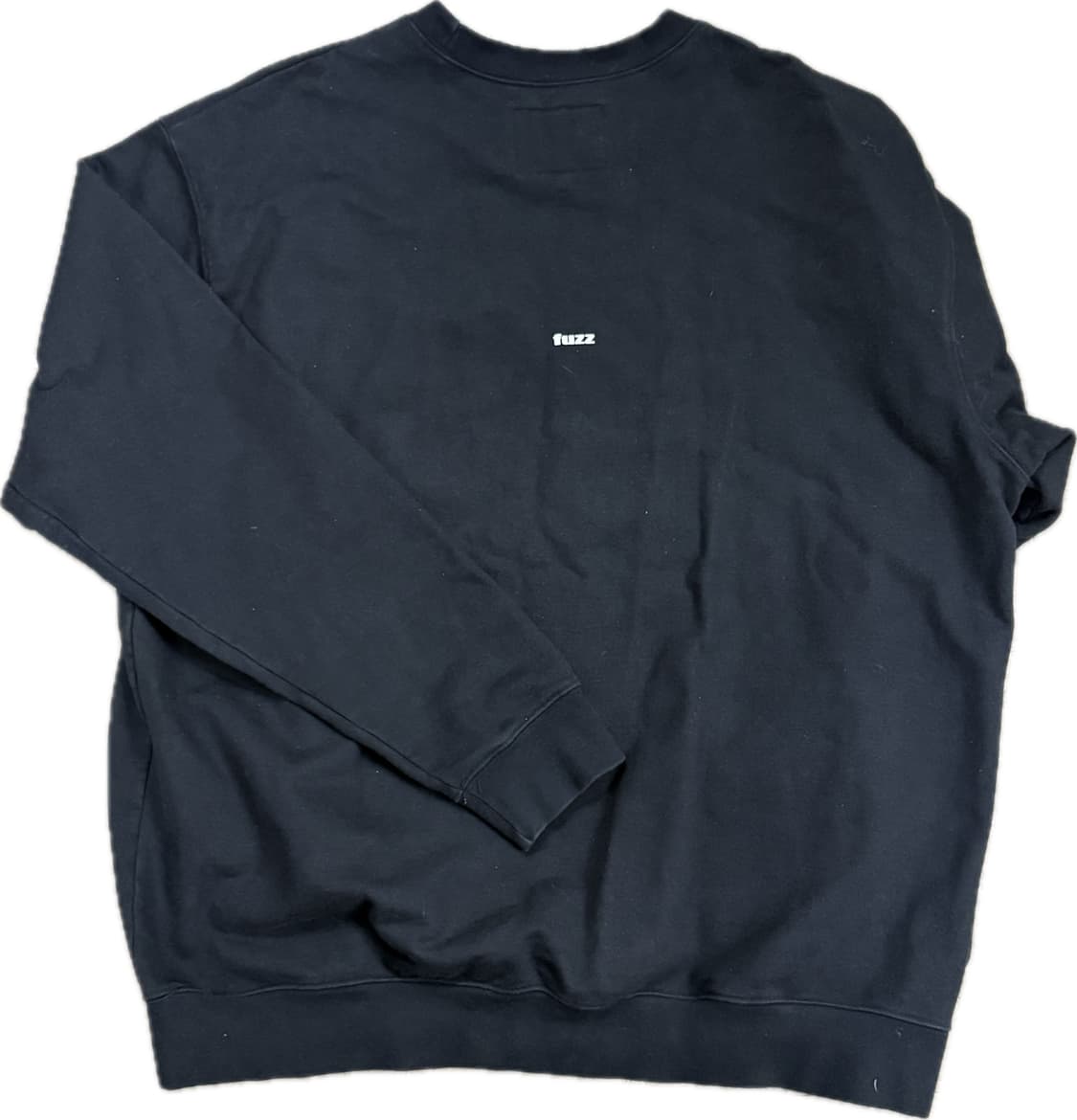 FUZZ 블랙 맨투맨 스웻 셔츠 XL 상품이미지2