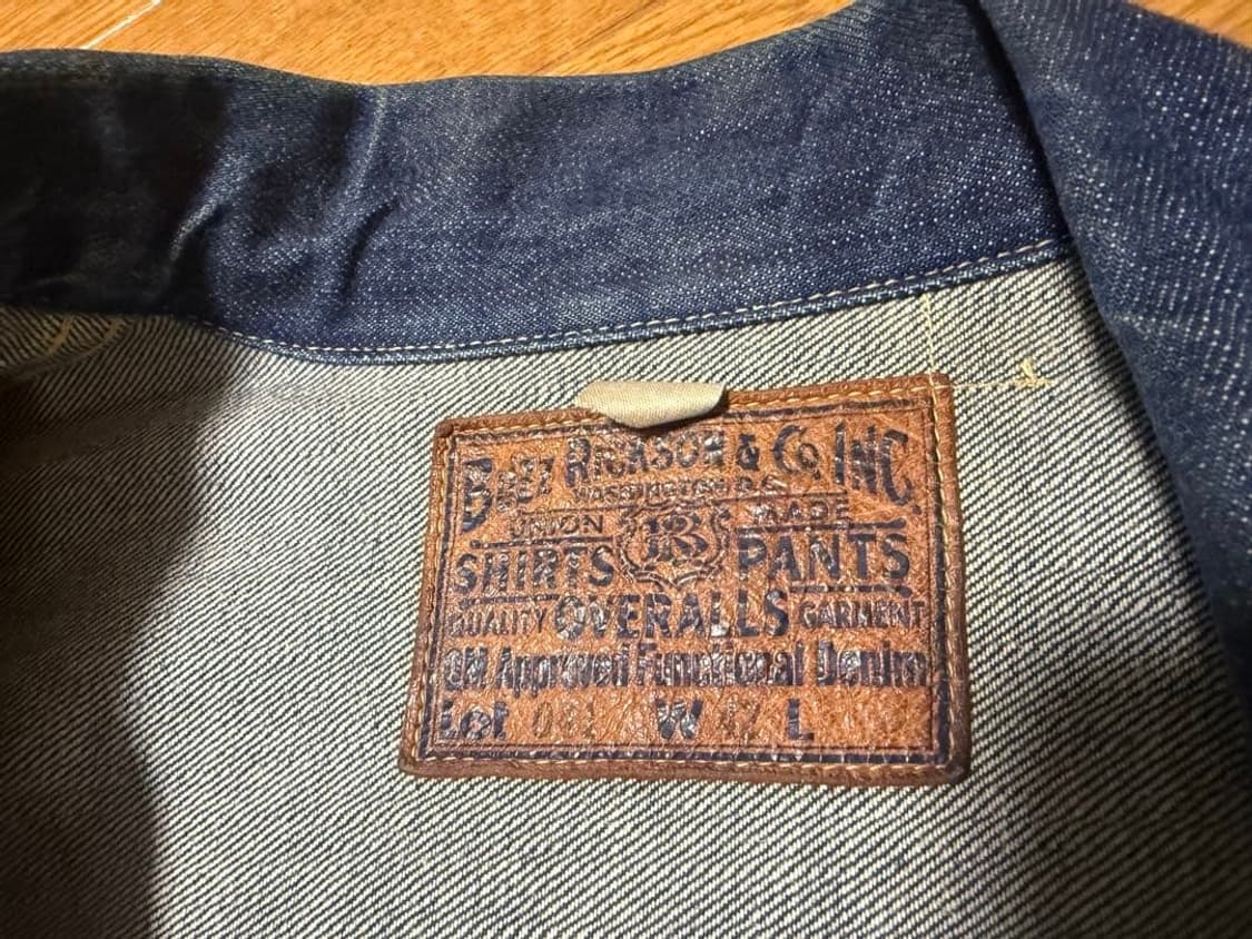 (42) 버즈릭슨 ww2 대전판 데님자켓 상품이미지4