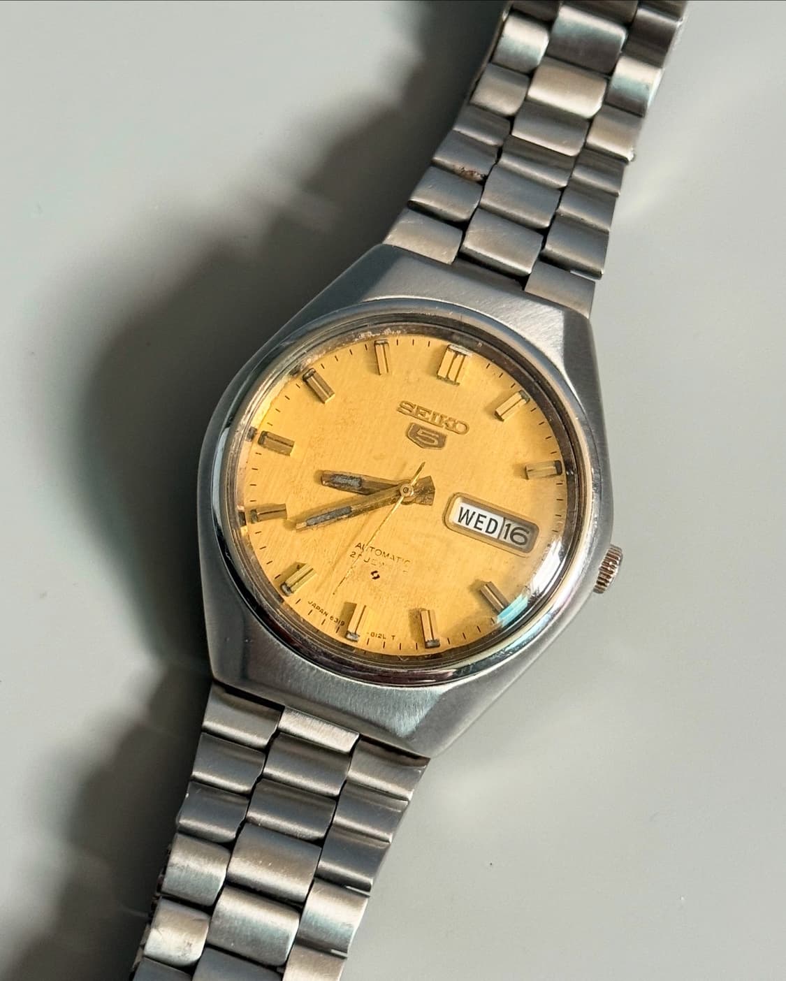 vintage SEIKO 5 Automatic metal watch 상품이미지1