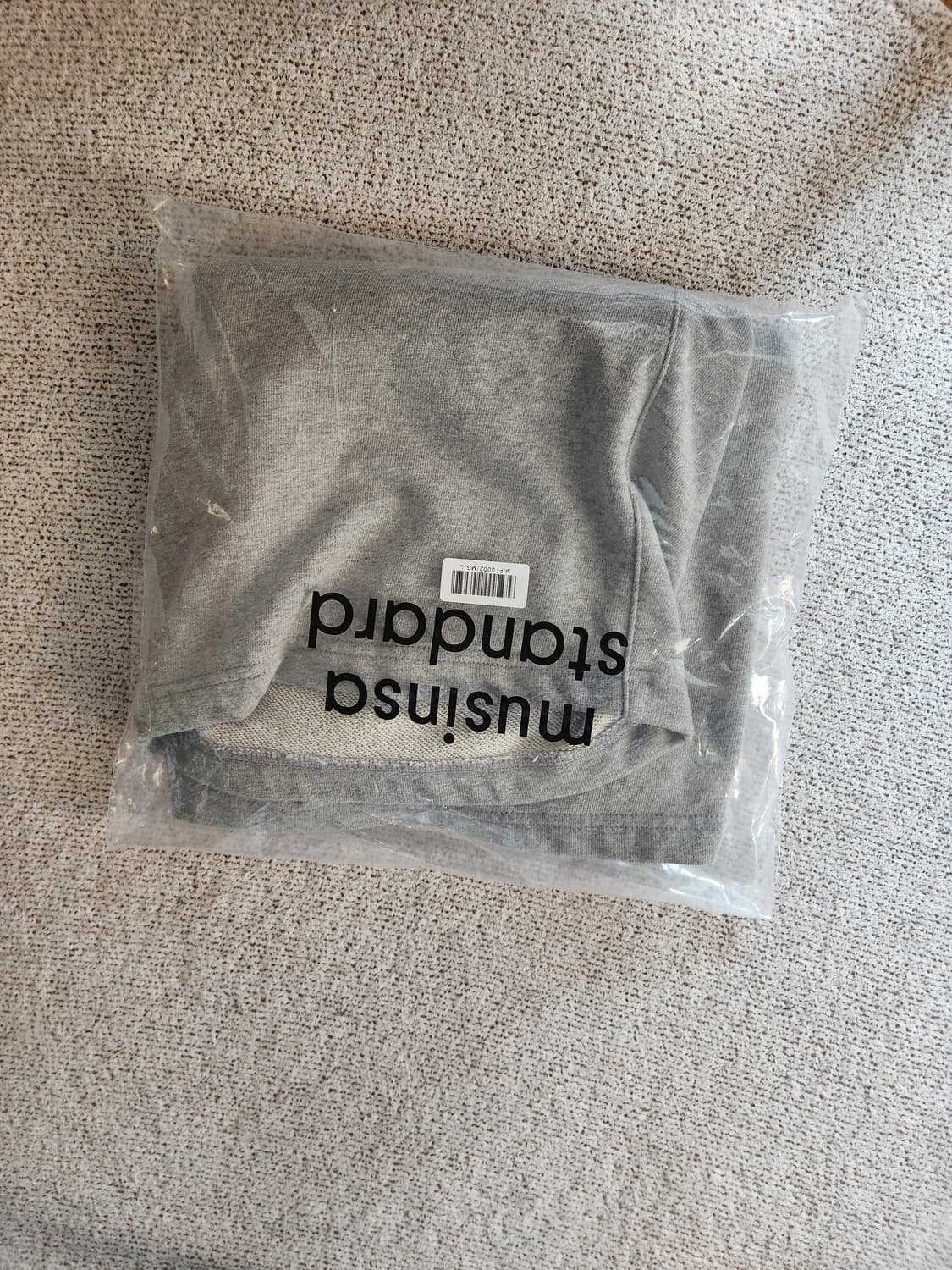 무신사스탠다드 스웨트쇼츠 그레이 L사이즈 상품이미지3