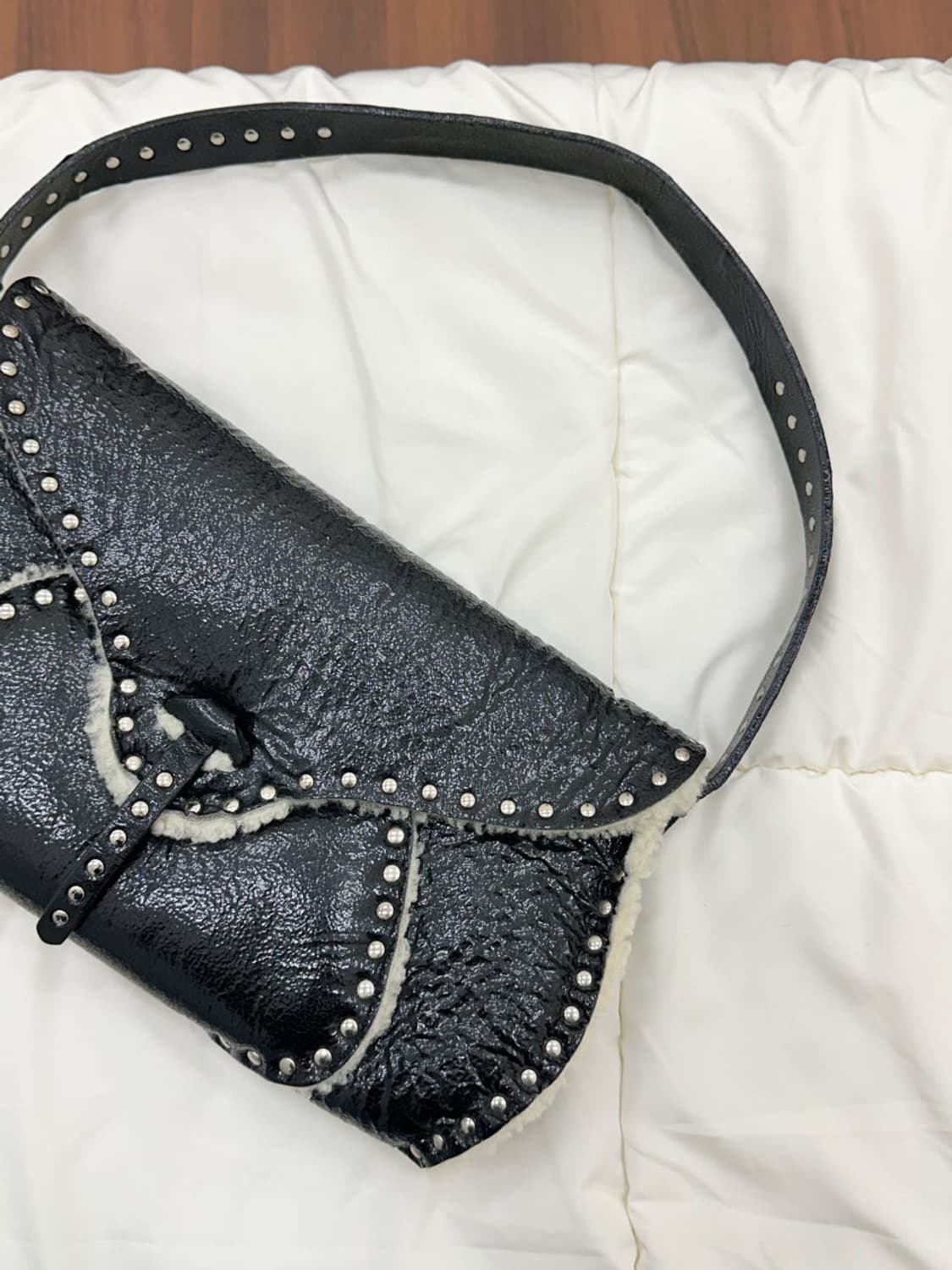 celine / 셀린느 빈티지 시어링 풀보백  상품이미지2