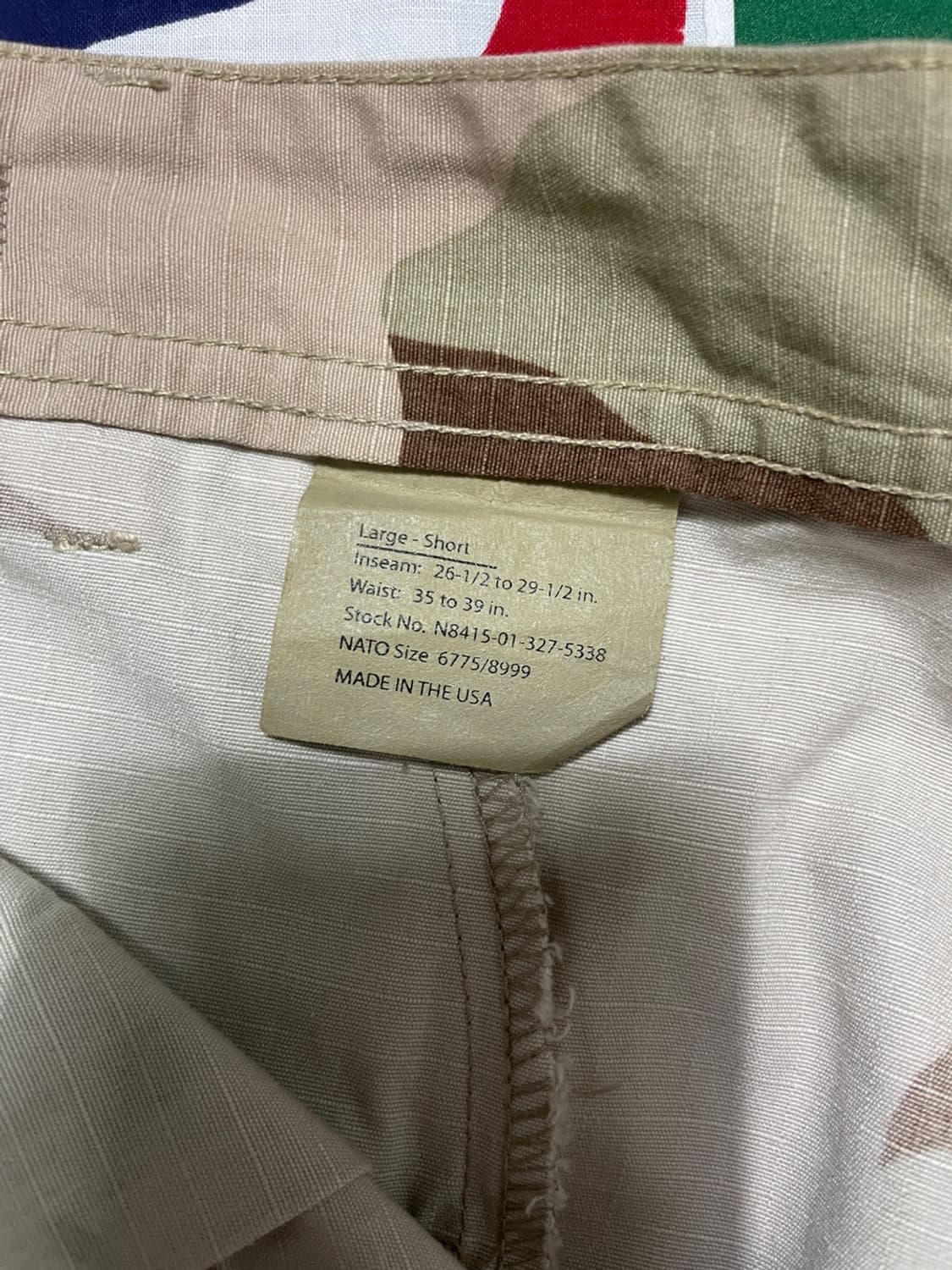 미군 사막3색 조거팬츠(LS) 상품이미지6